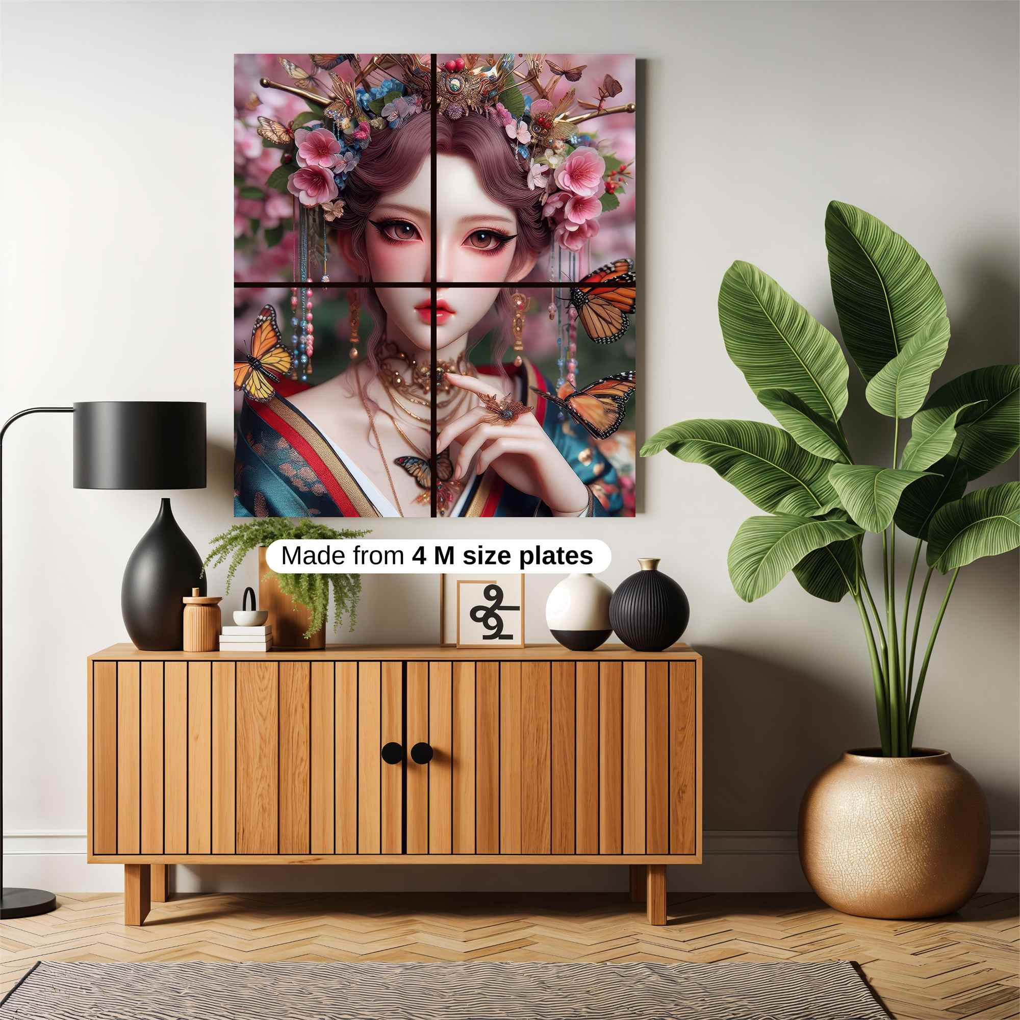 Butterfly Empress Safe Wall Magnetic / M