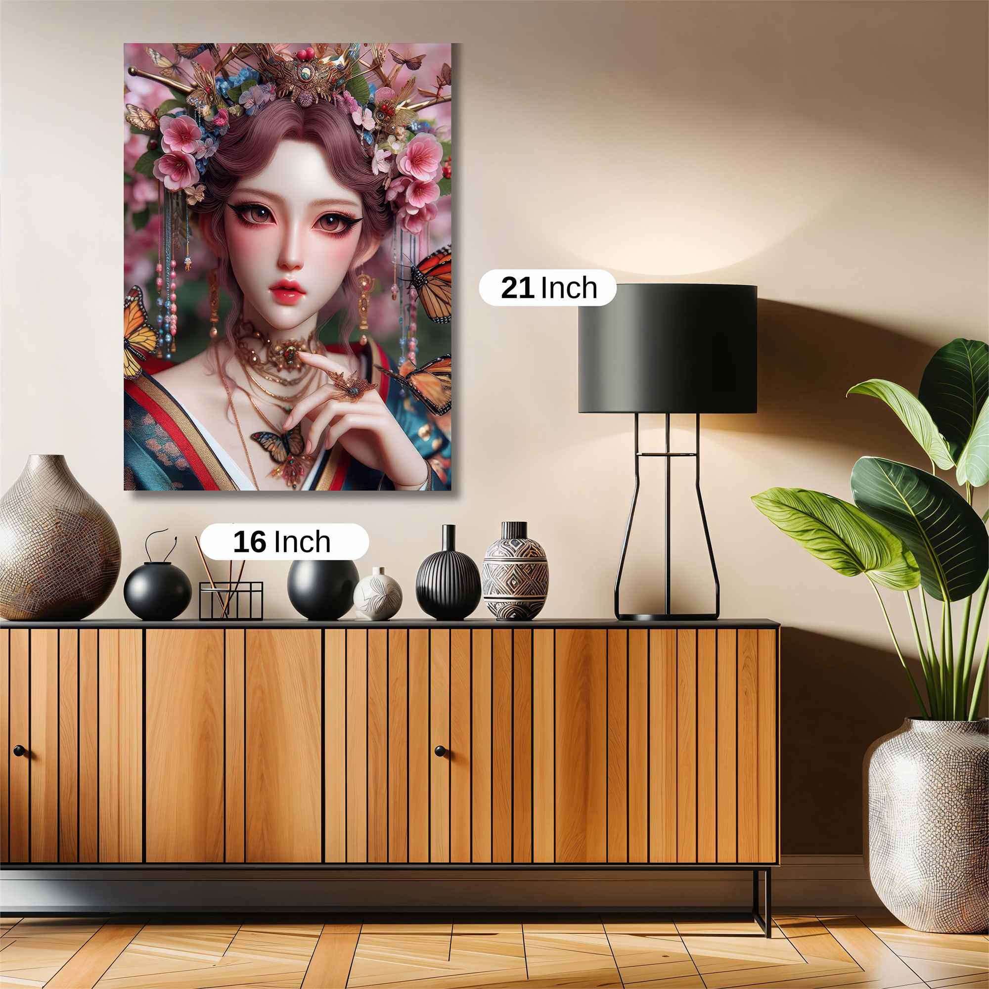 Butterfly Empress Safe Wall Magnetic / M