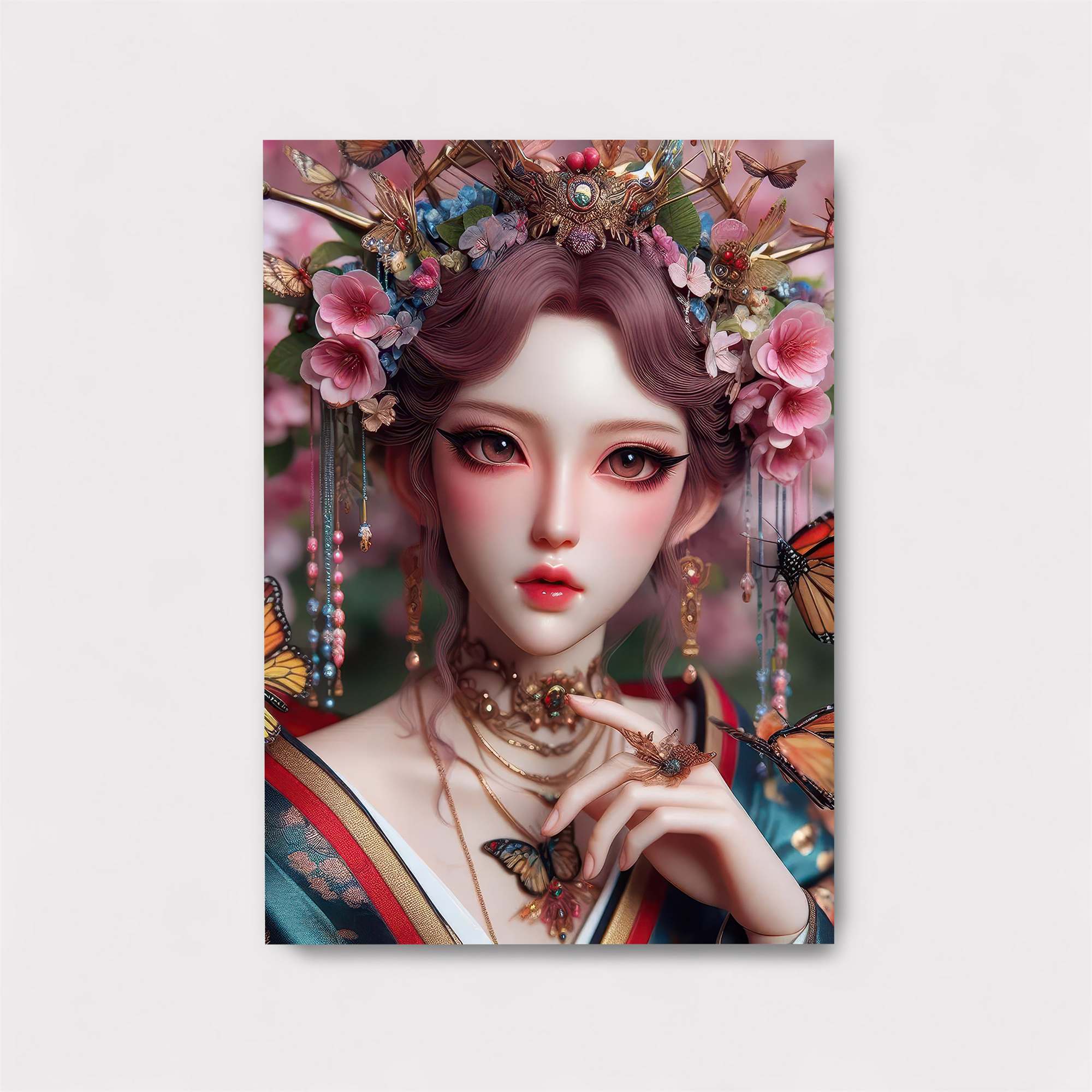 Butterfly Empress Safe Wall Magnetic / M