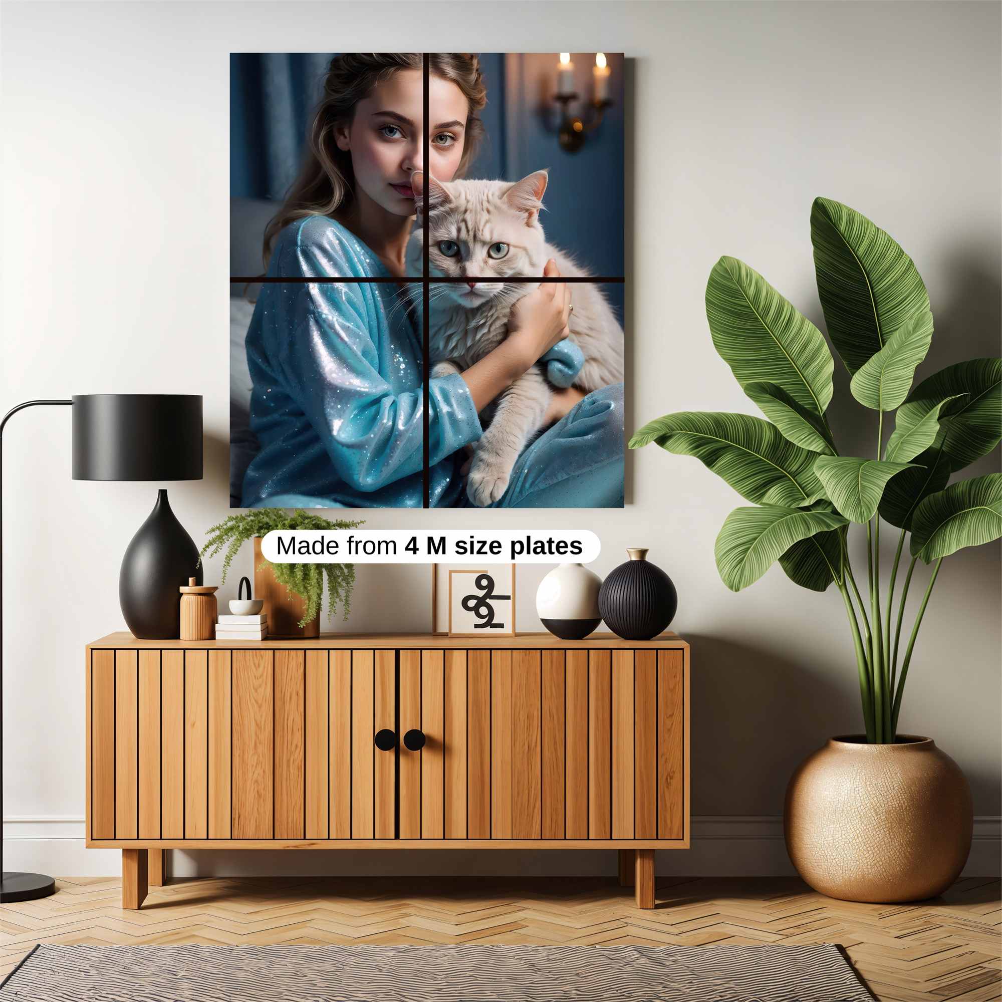 Cat Serenity Safe Wall Magnetic / M