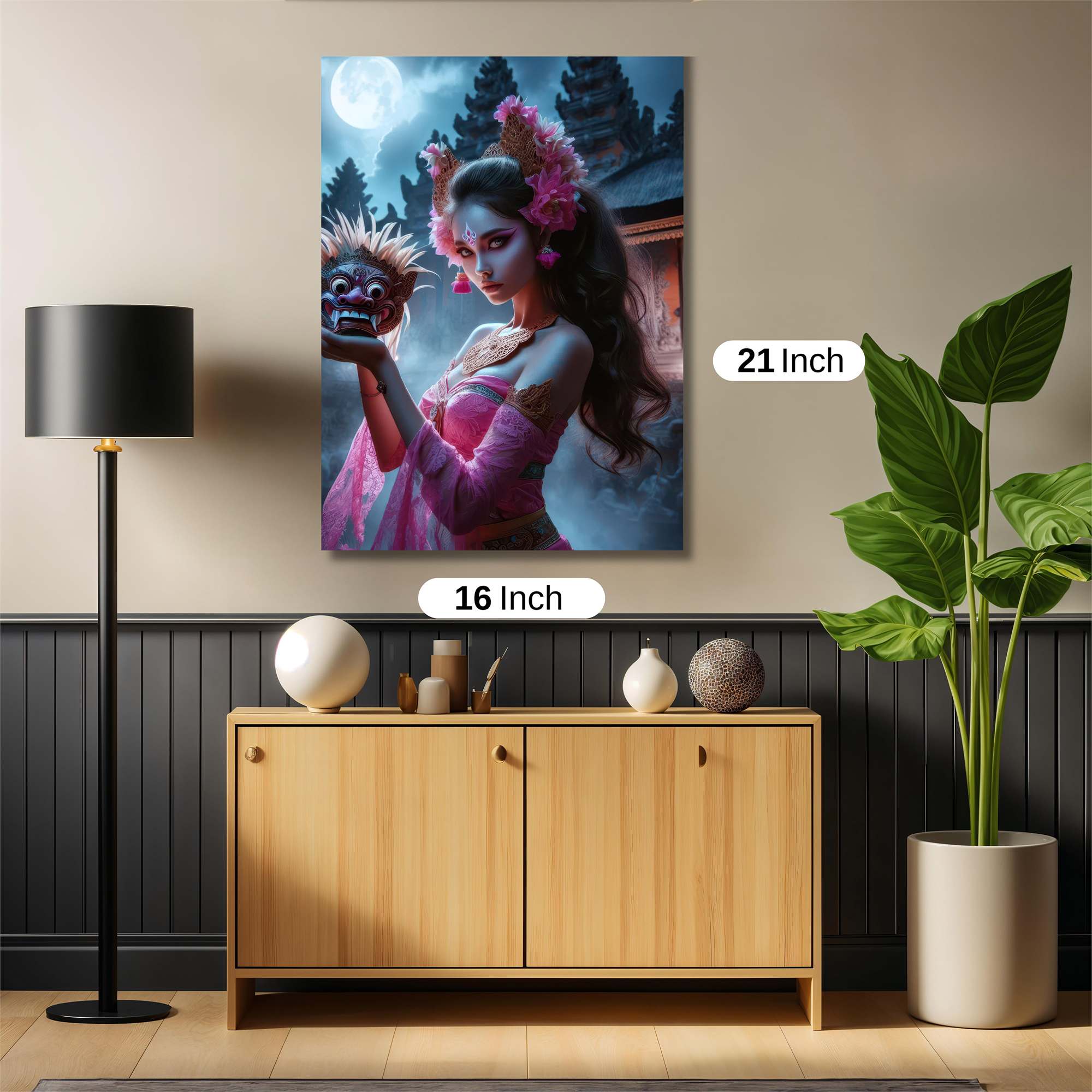 Balinese Enchantment Safe Wall Magnetic / M