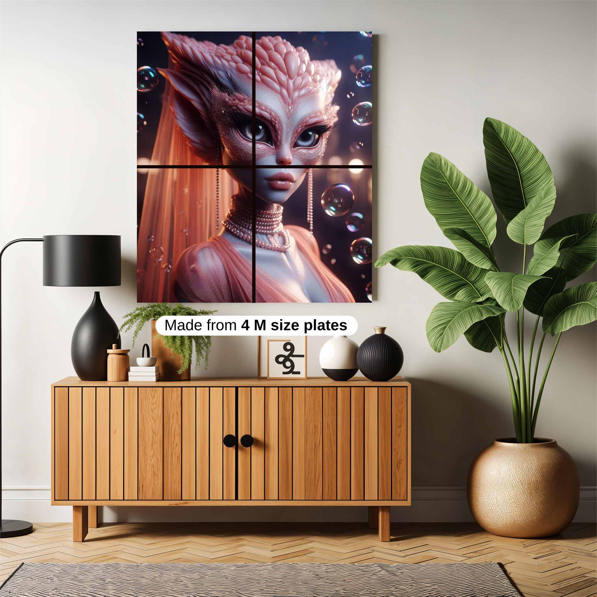 Alien Enigma Safe Wall Magnetic / M