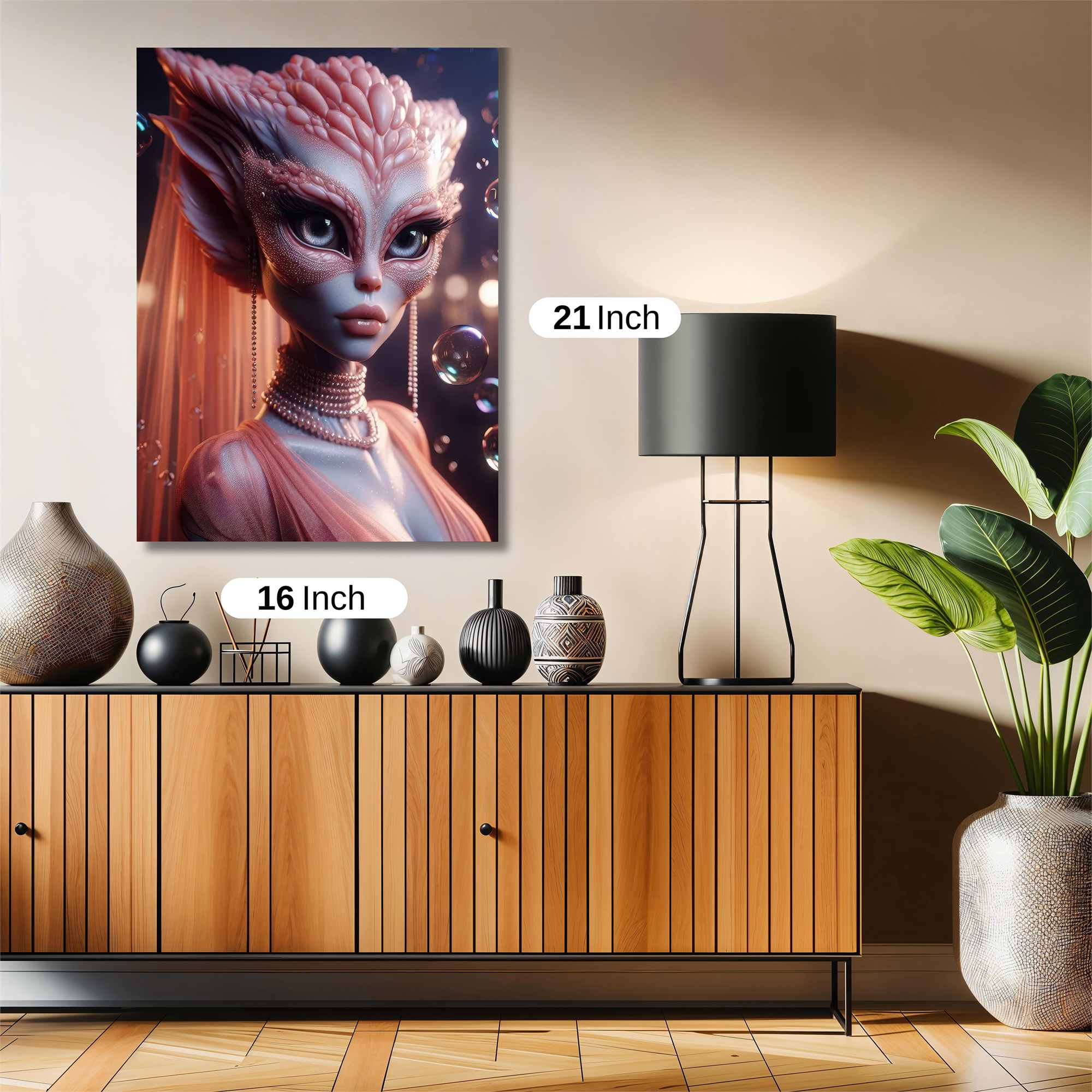 Alien Enigma Safe Wall Magnetic / M