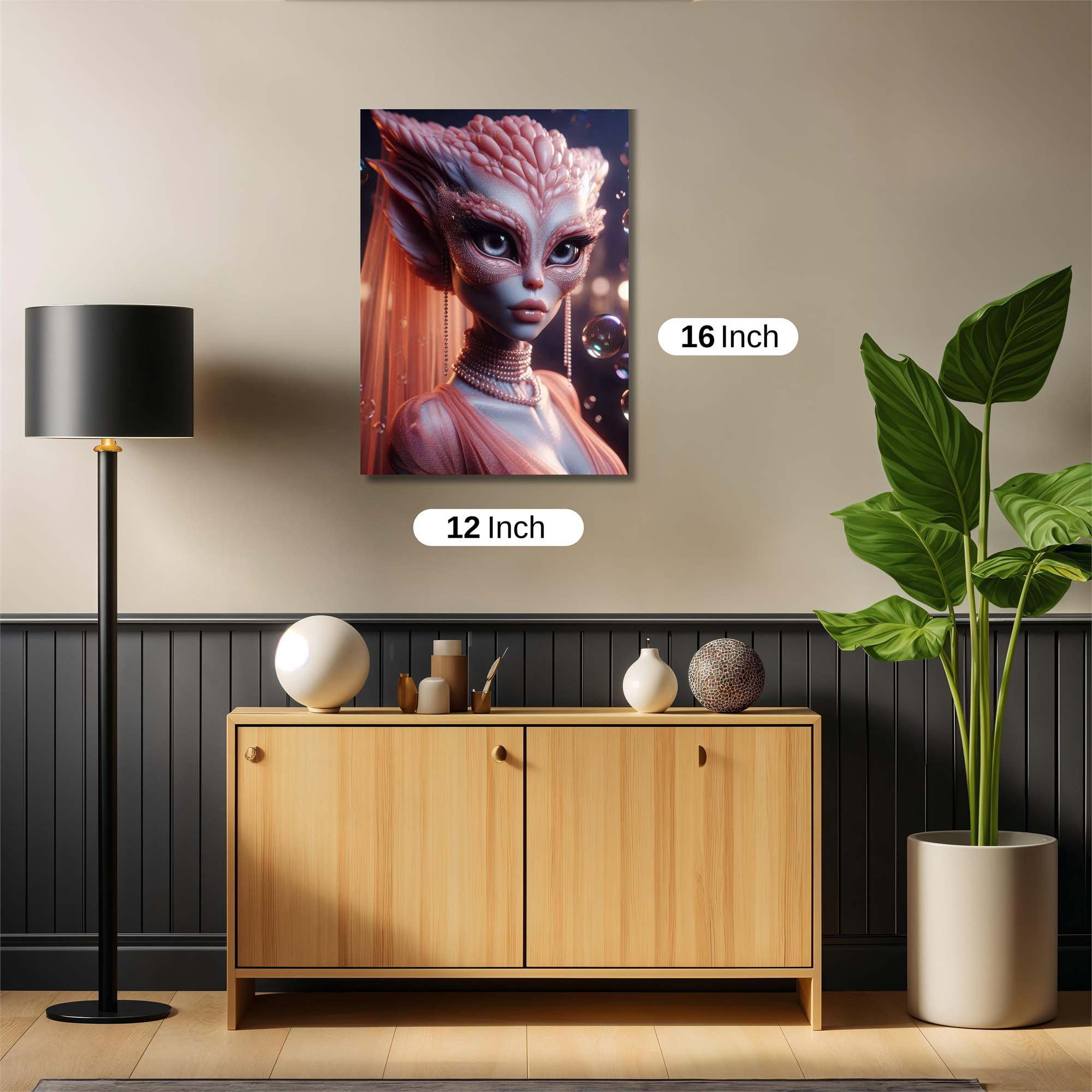 Alien Enigma Safe Wall Magnetic / M