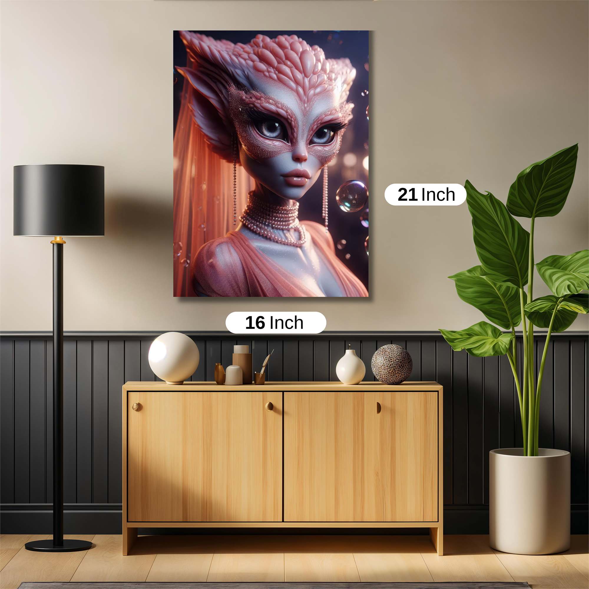 Alien Enigma Safe Wall Magnetic / M