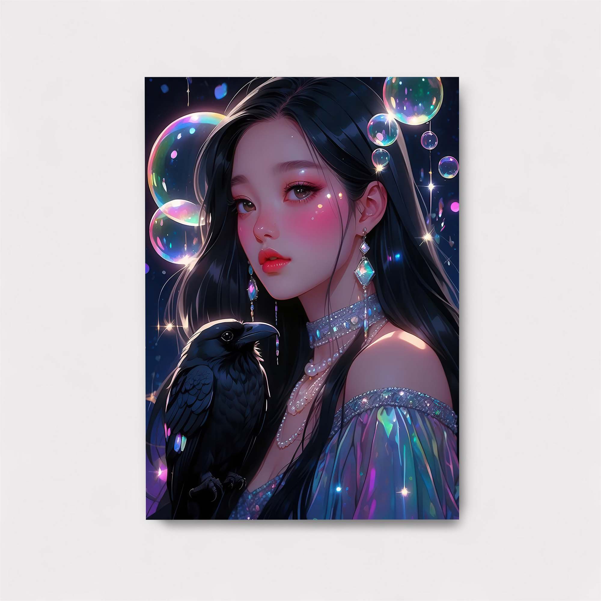 Raven Enchantress Safe Wall Magnetic / M