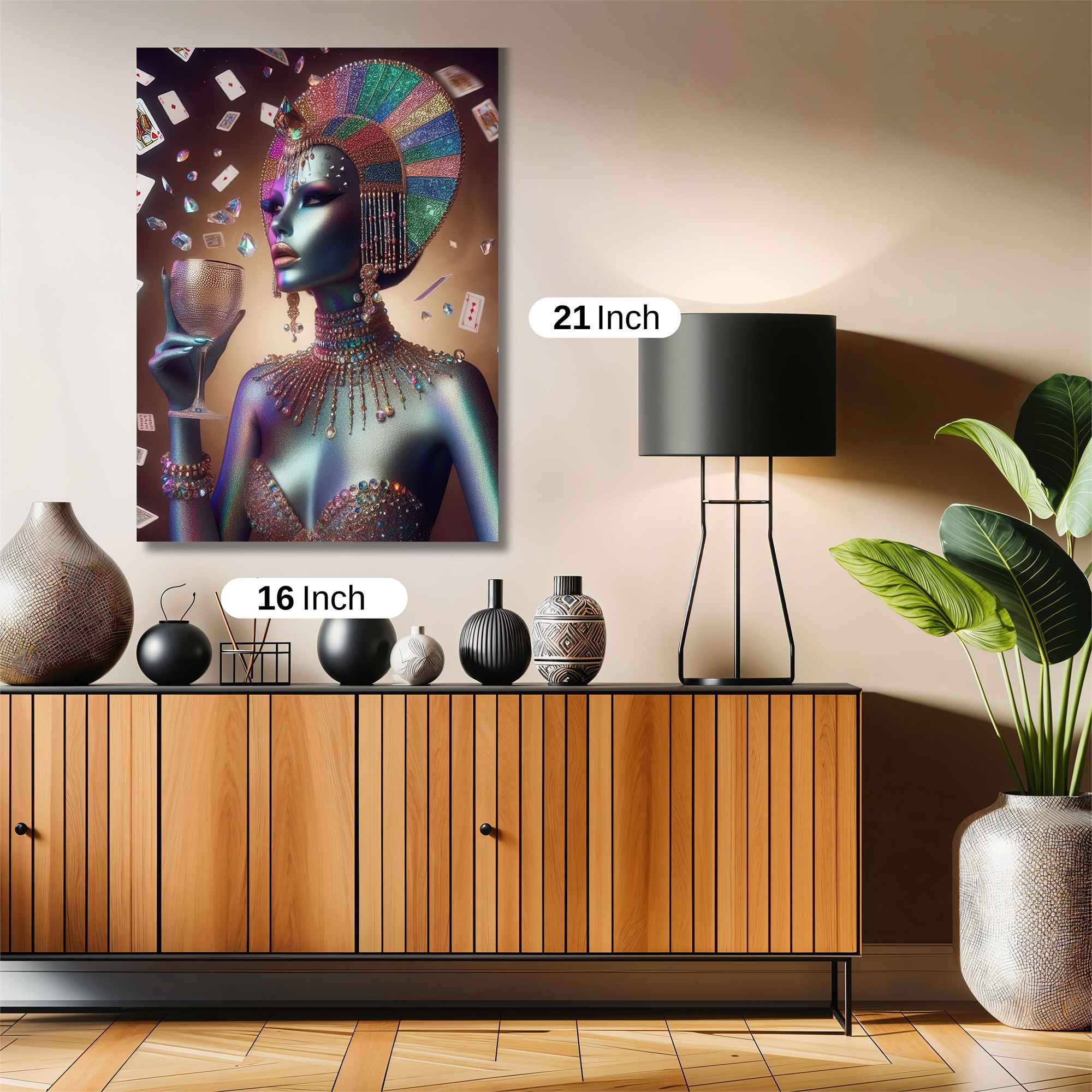 Queen Enigma Safe Wall Magnetic / M