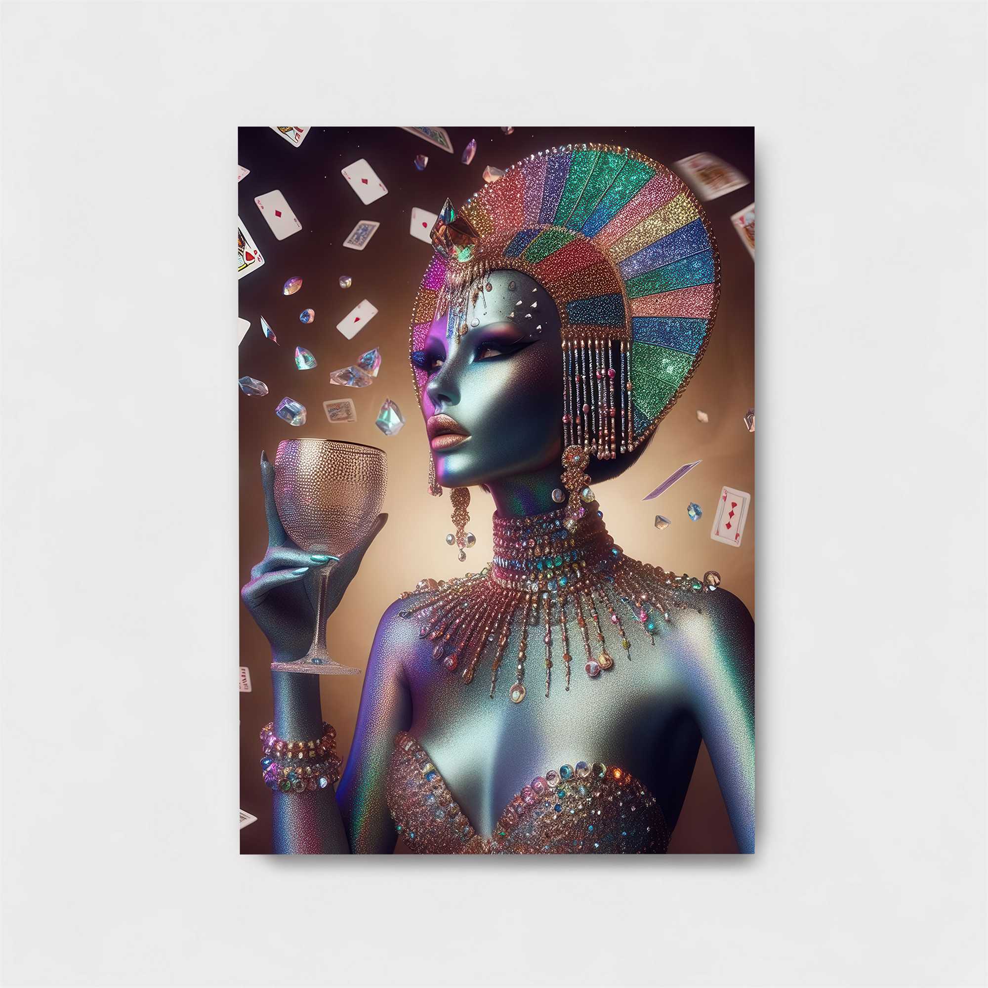 Queen Enigma Safe Wall Magnetic / M