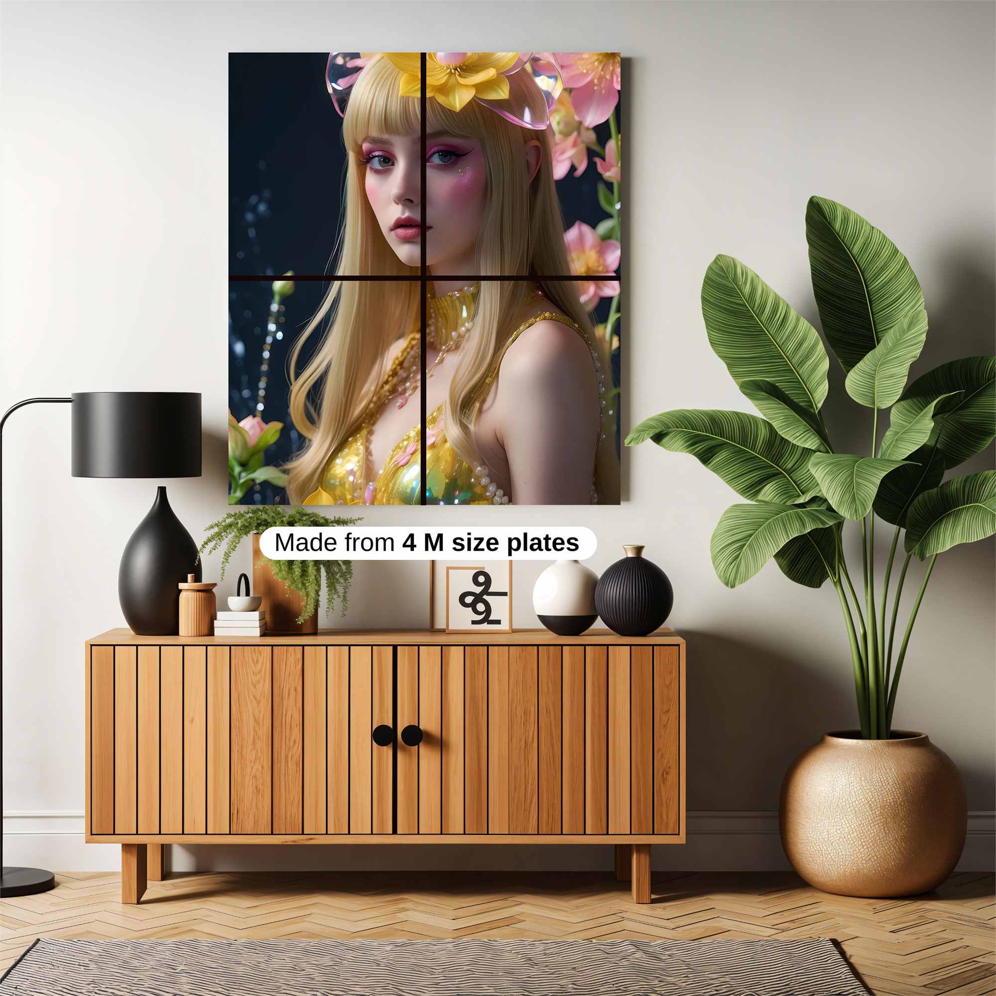 Floral Dream Safe Wall Magnetic / M