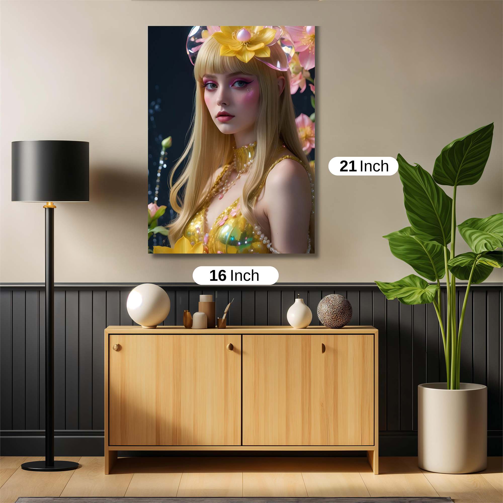 Floral Dream Safe Wall Magnetic / M