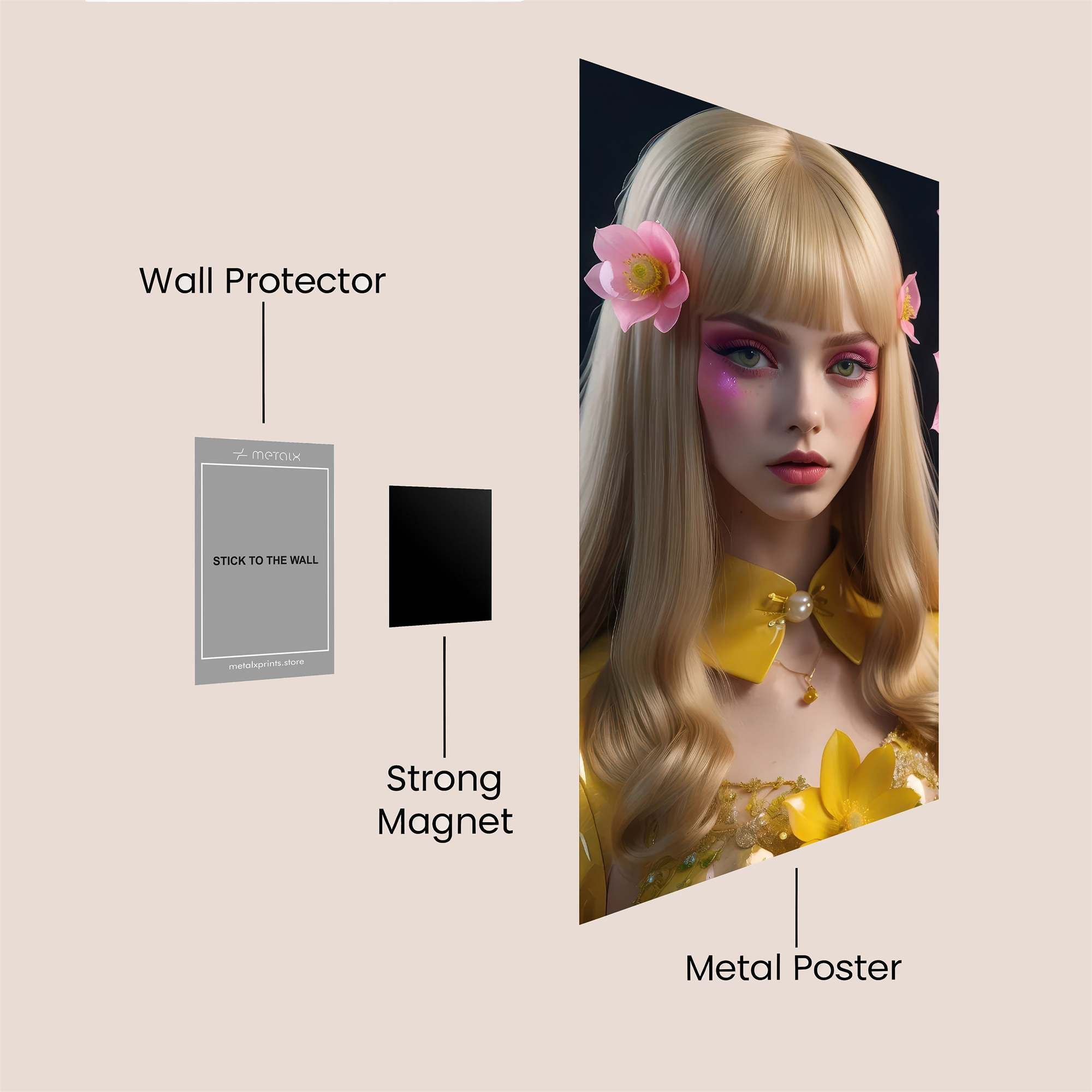 Blossom Dream Safe Wall Magnetic / M