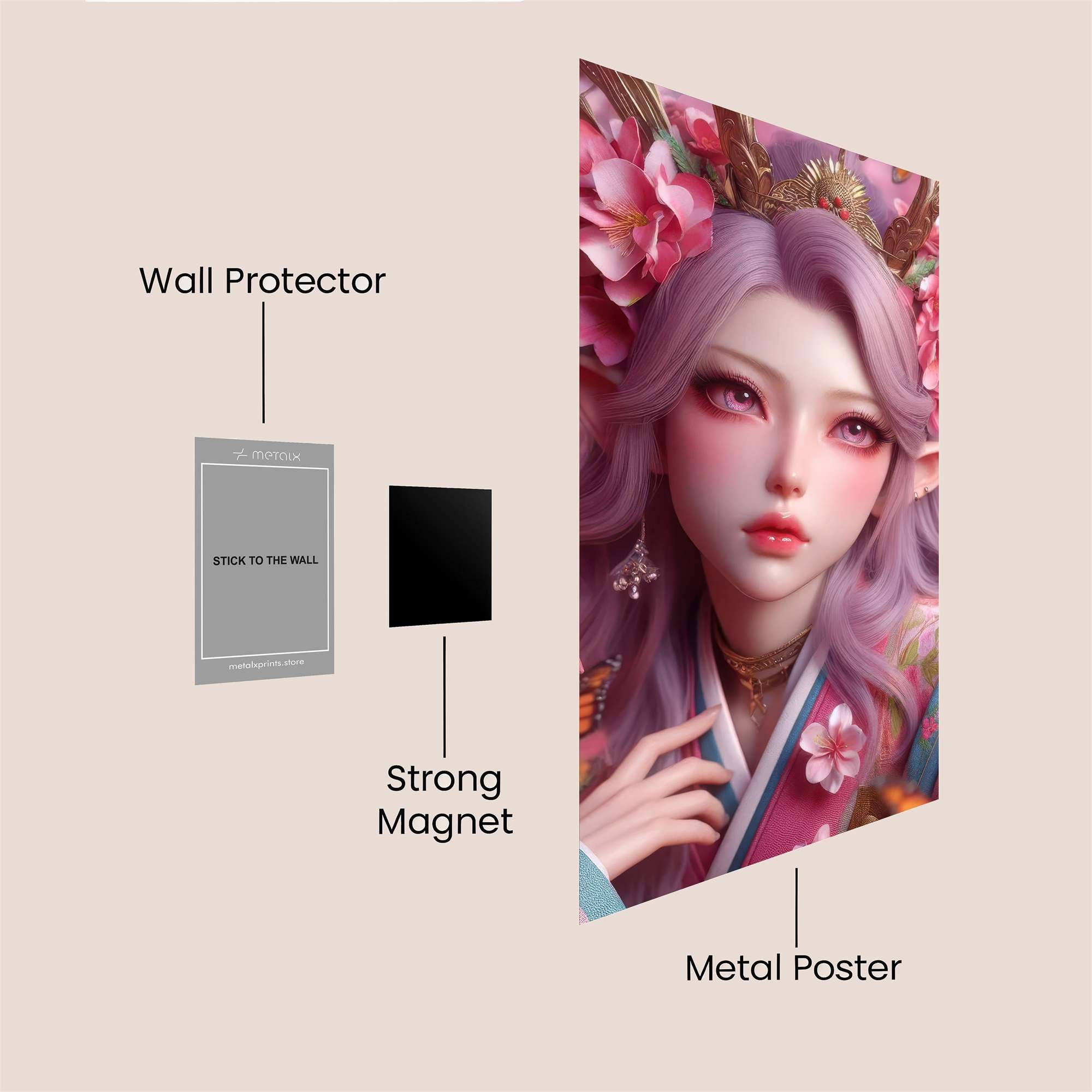 Fae Serenity Safe Wall Magnetic / M