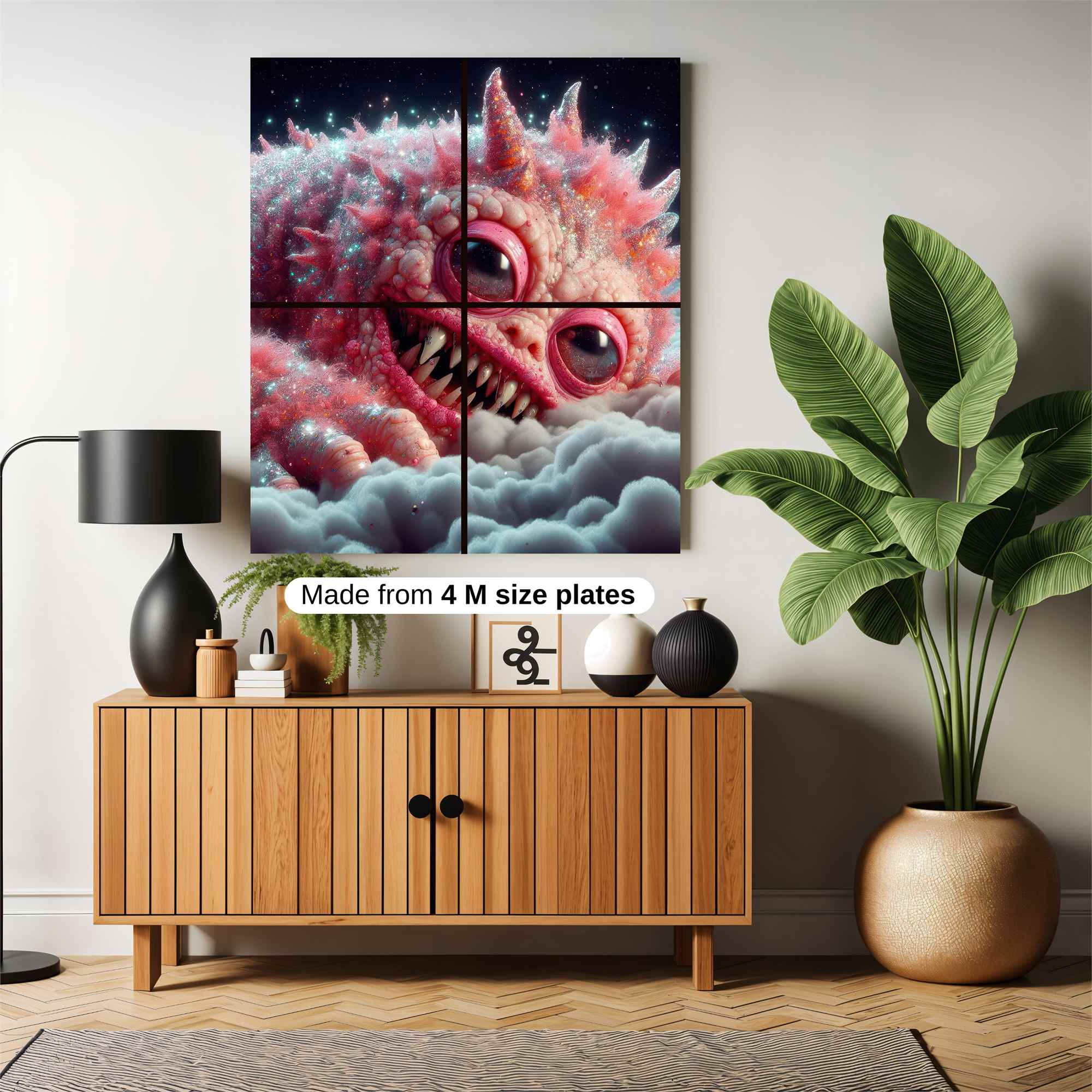 GlimmerGhoul Safe Wall Magnetic / M