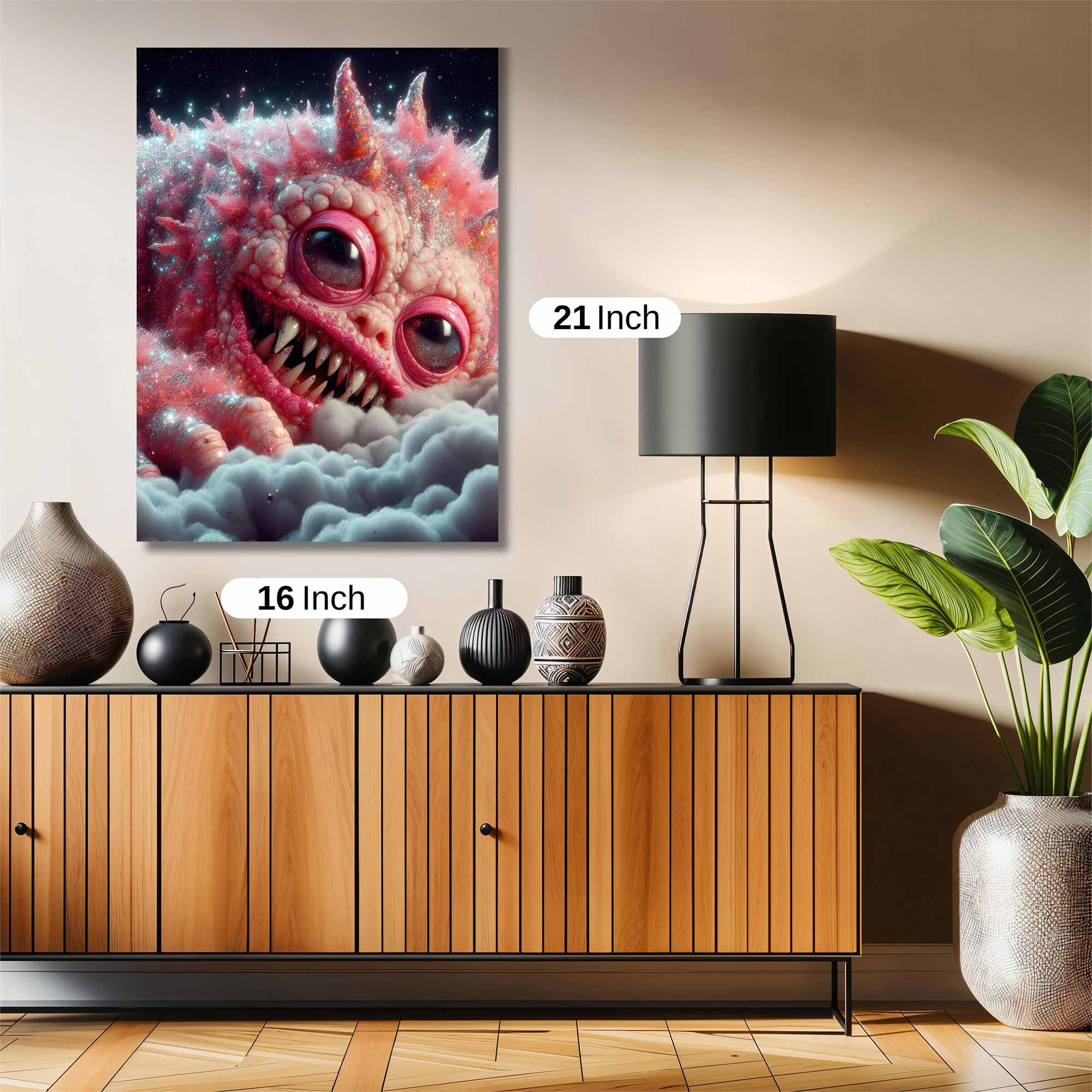 GlimmerGhoul Safe Wall Magnetic / M