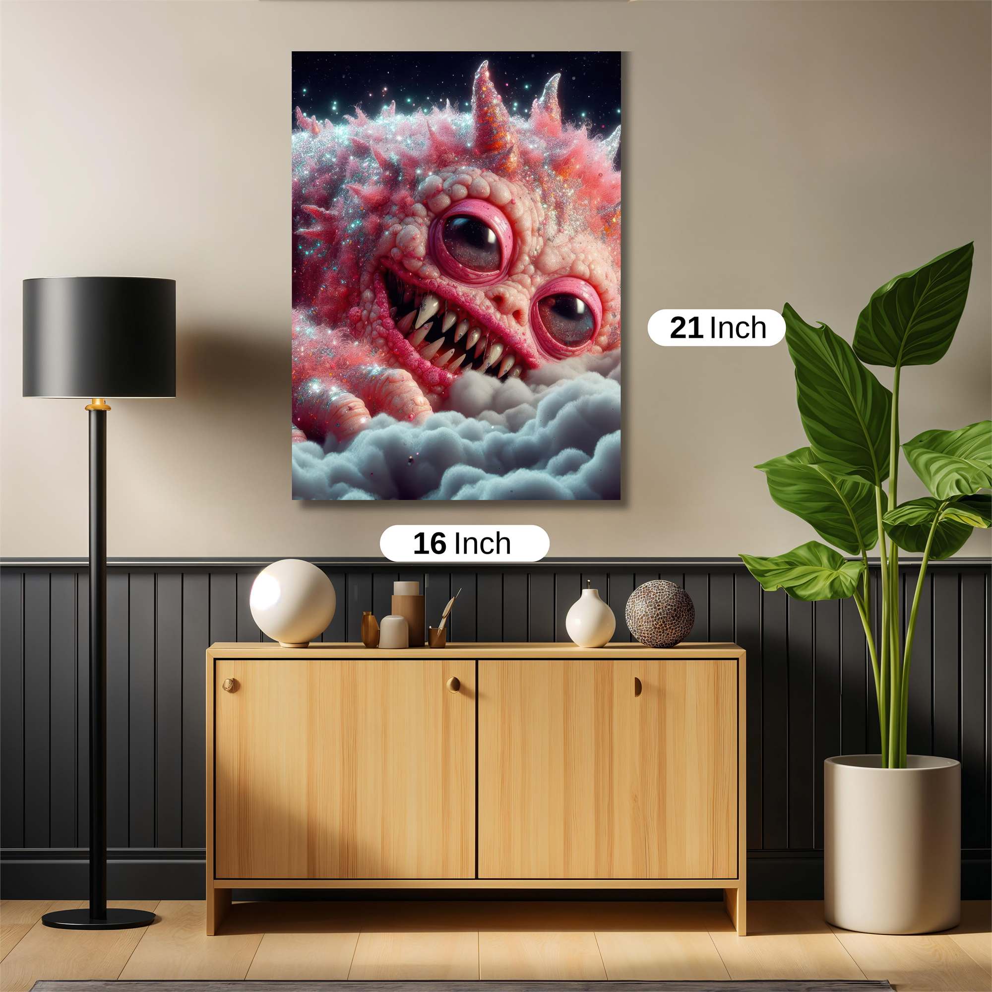 GlimmerGhoul Safe Wall Magnetic / M