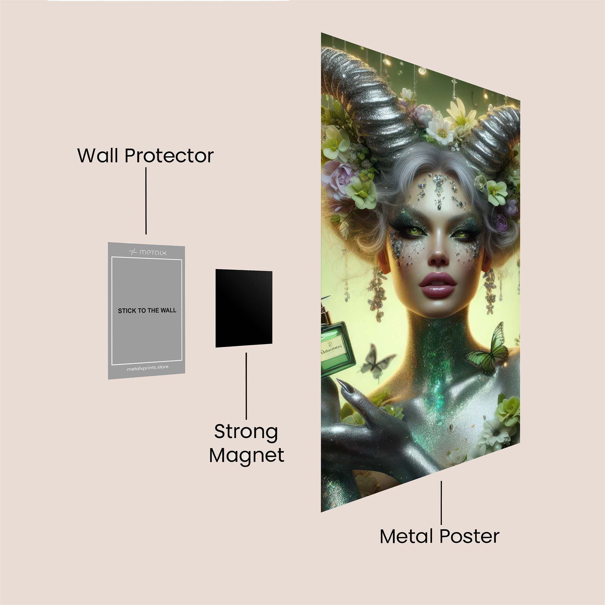 Faerie Enchantress Safe Wall Magnetic / M