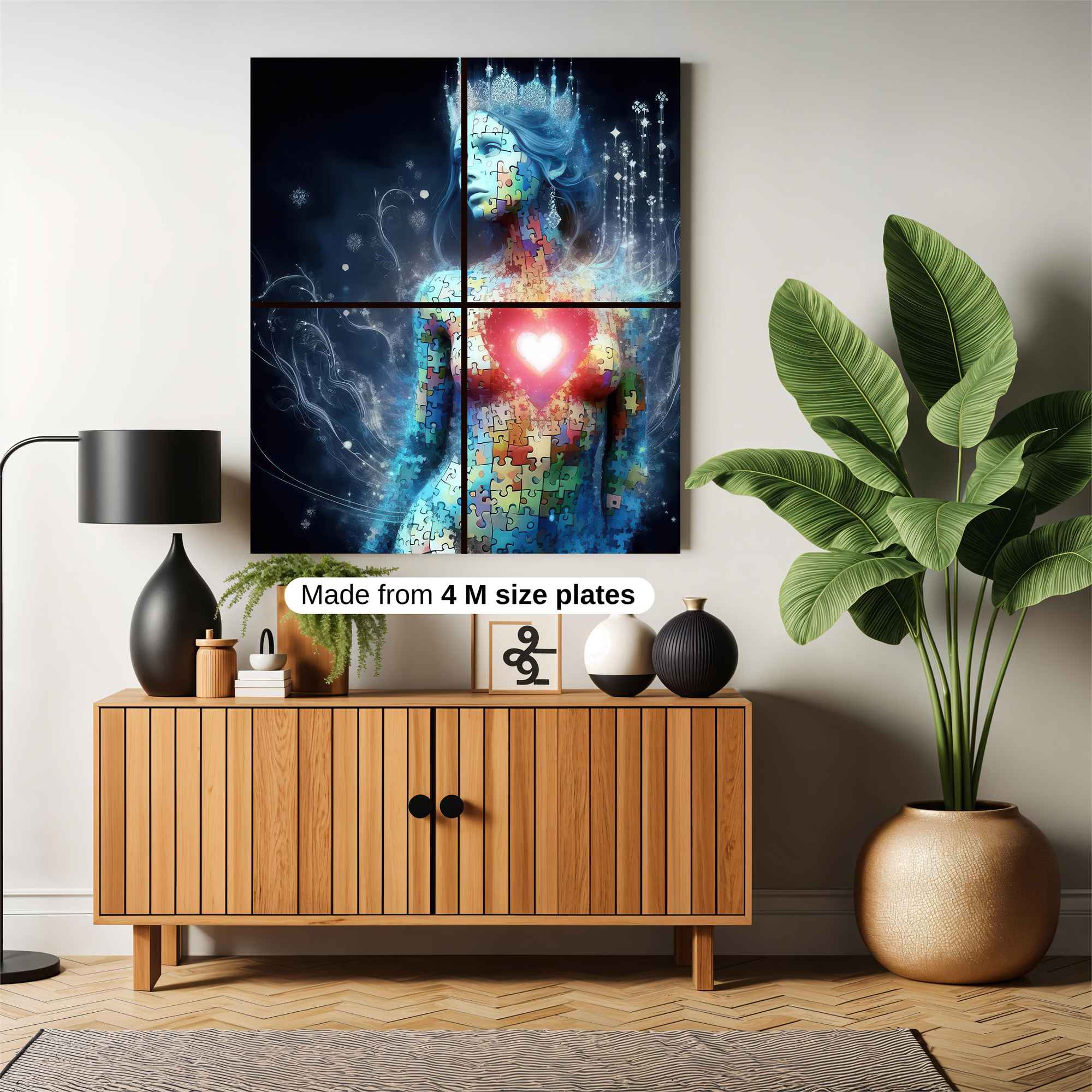 Puzzle Enigma Safe Wall Magnetic / M