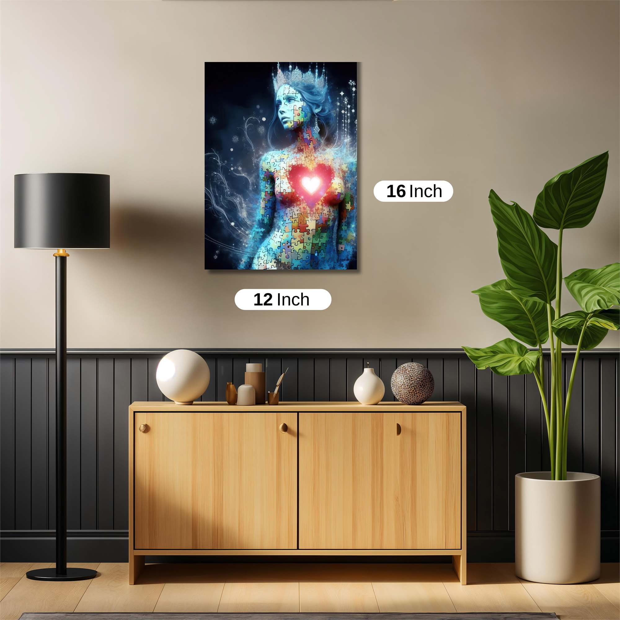 Puzzle Enigma Safe Wall Magnetic / M