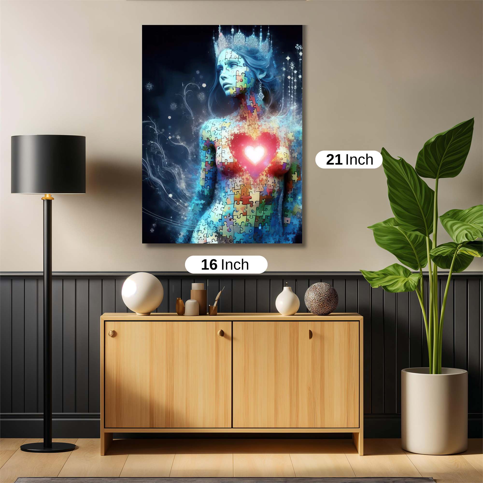 Puzzle Enigma Safe Wall Magnetic / M