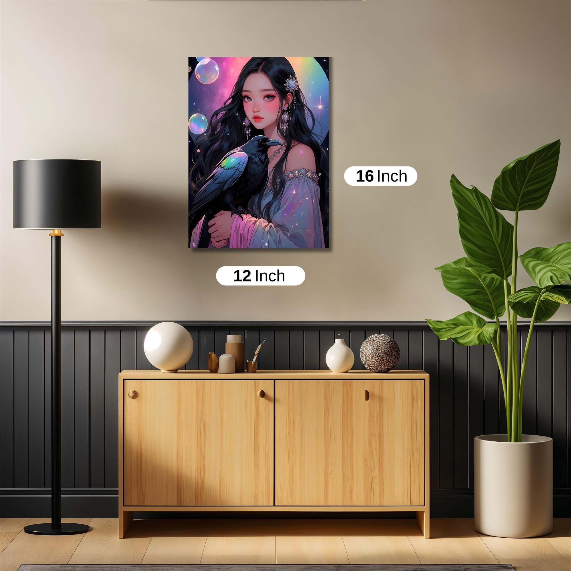 Raven Dream Safe Wall Magnetic / M