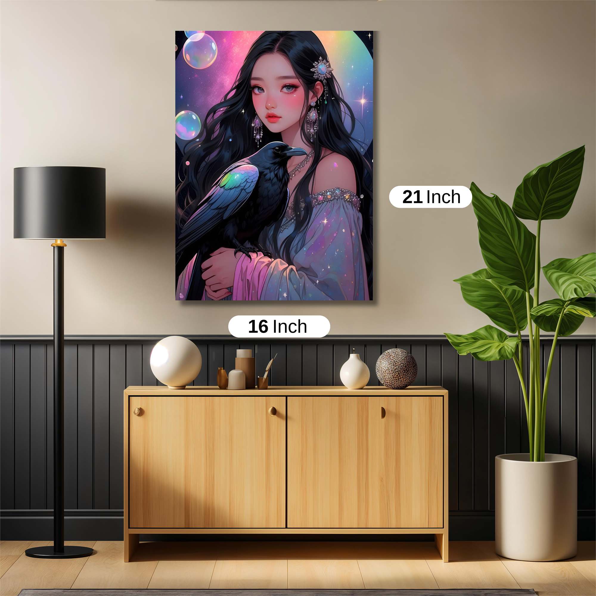 Raven Dream Safe Wall Magnetic / M