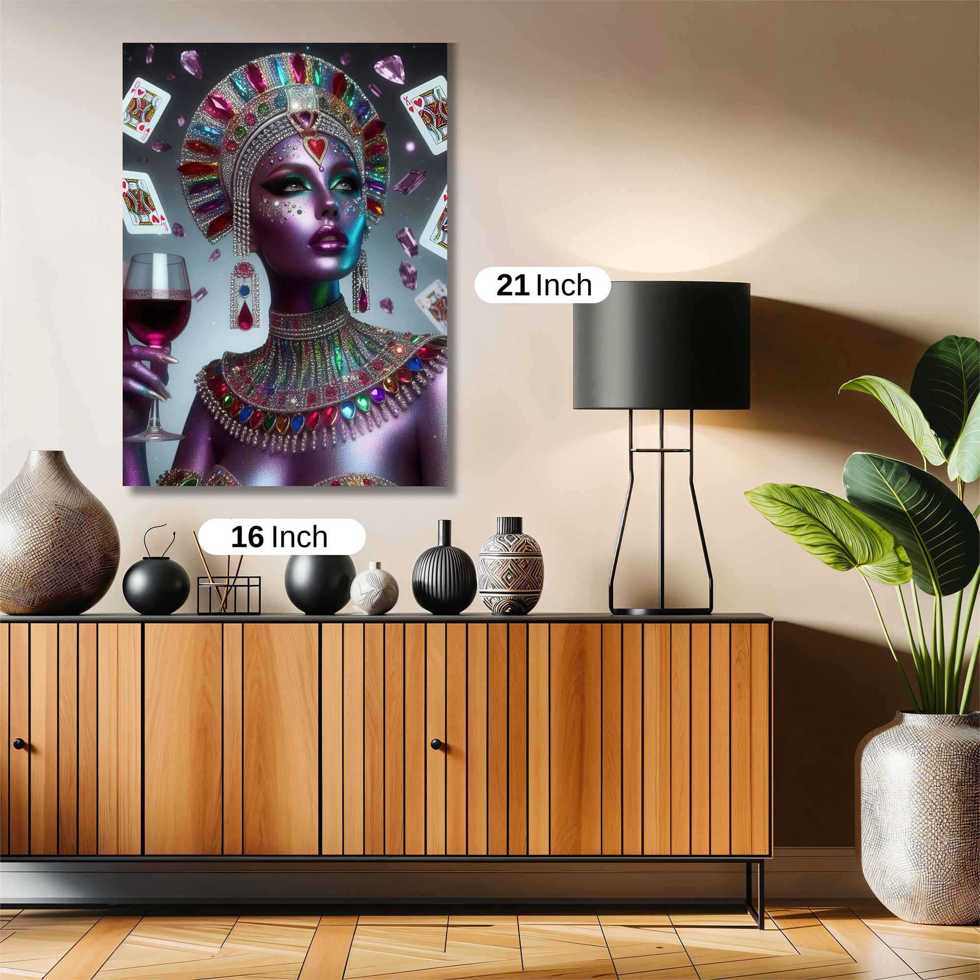 Queen Enigma Safe Wall Magnetic / M