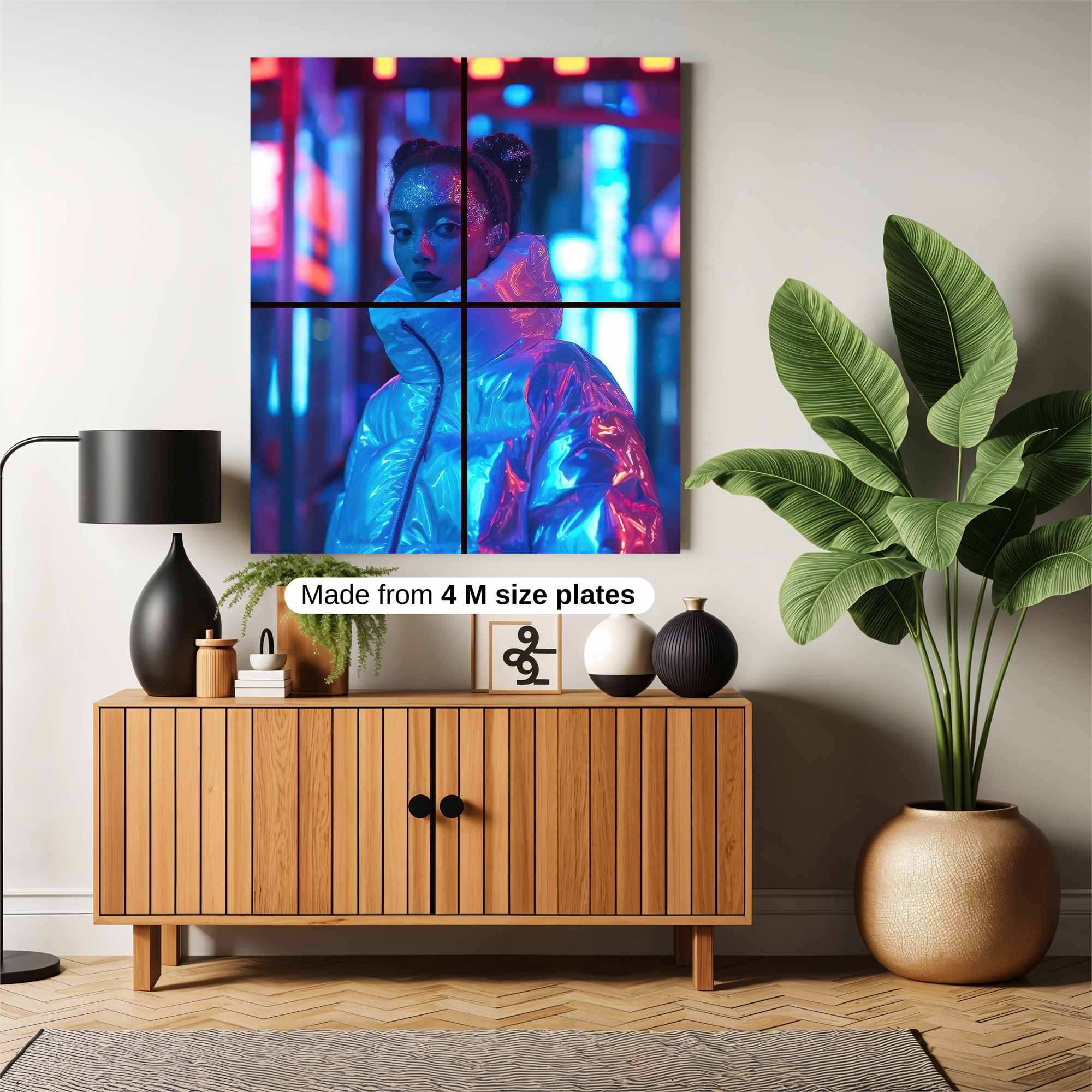 Neon Enigma Safe Wall Magnetic / M