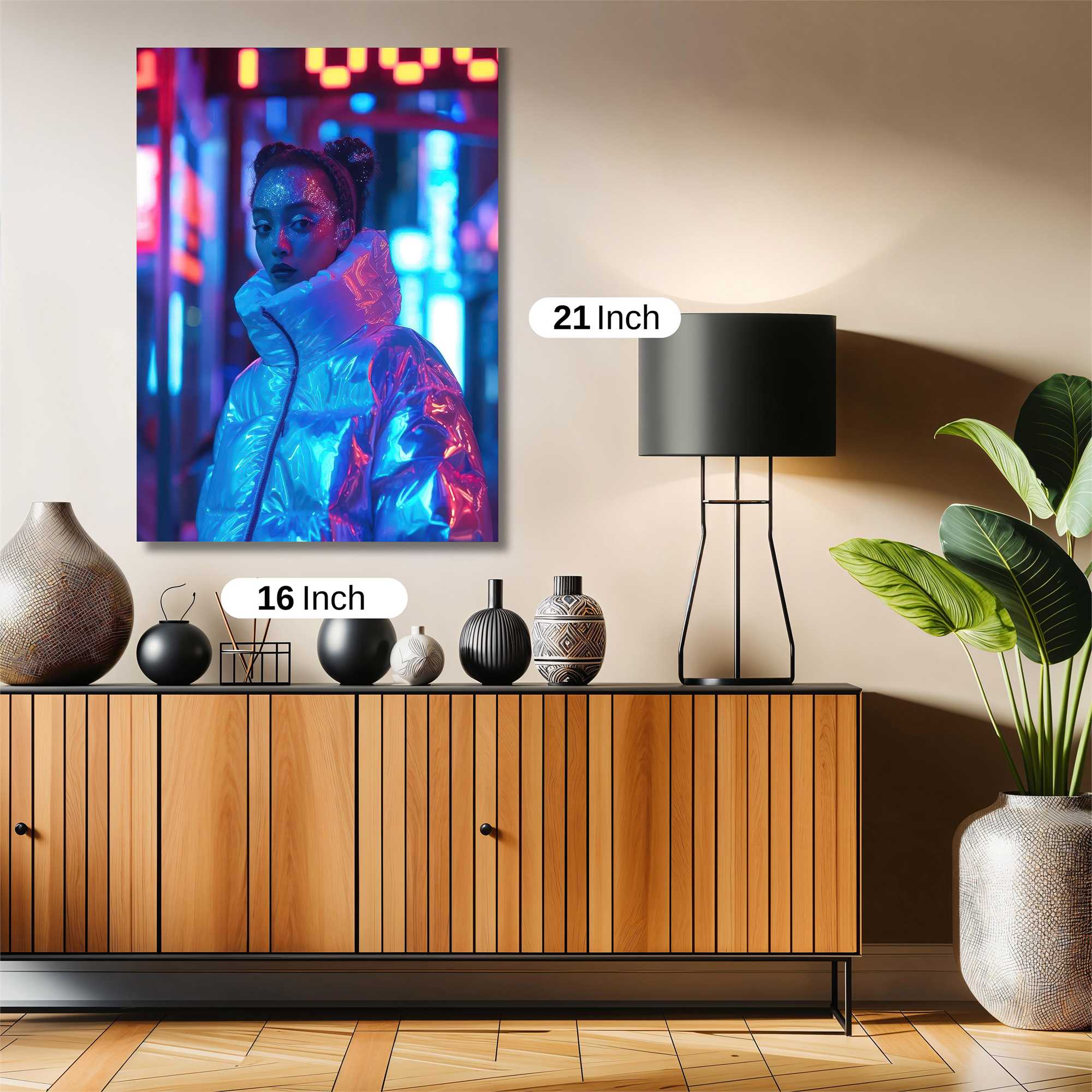 Neon Enigma Safe Wall Magnetic / M