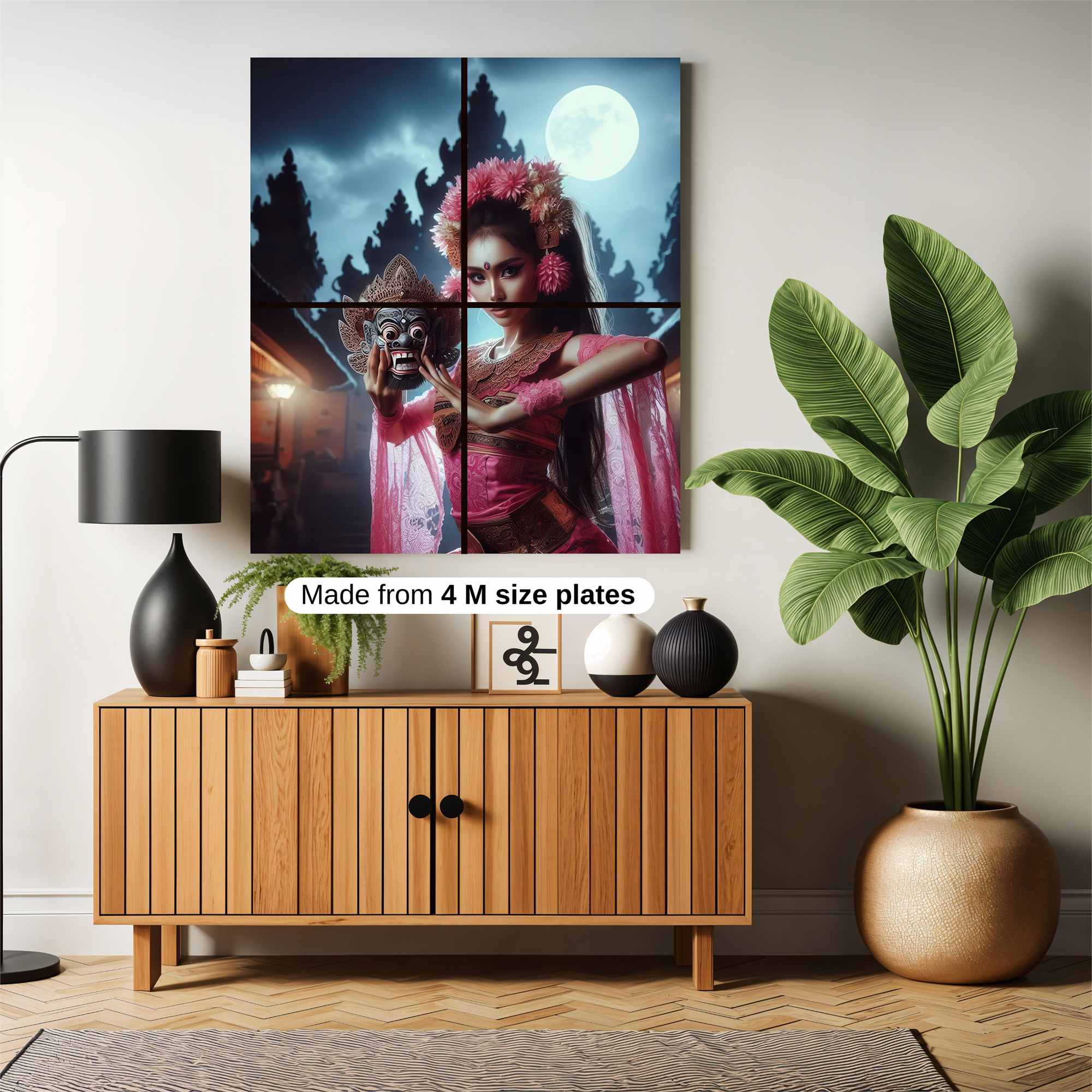 Balinese Enchantment Safe Wall Magnetic / M