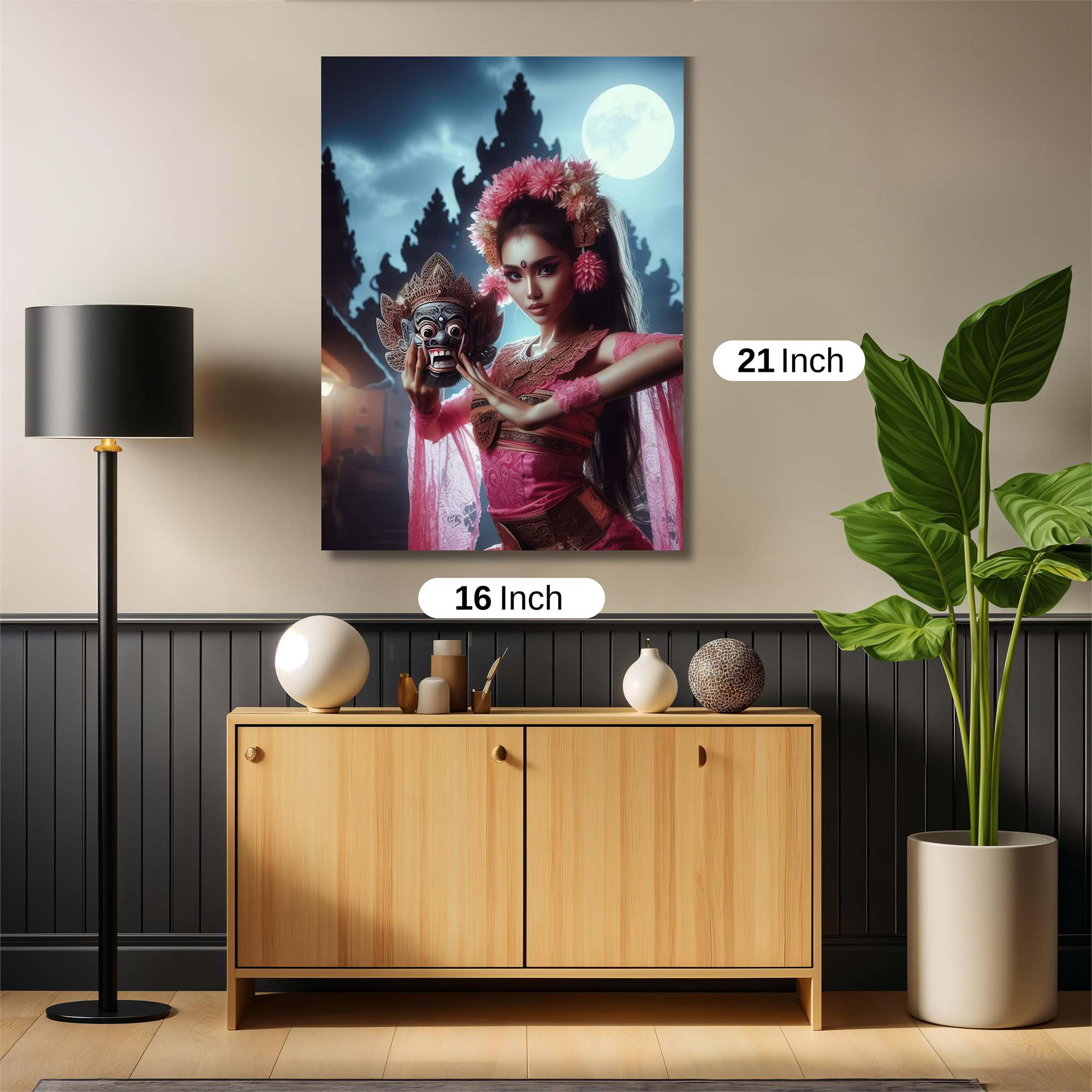 Balinese Enchantment Safe Wall Magnetic / M