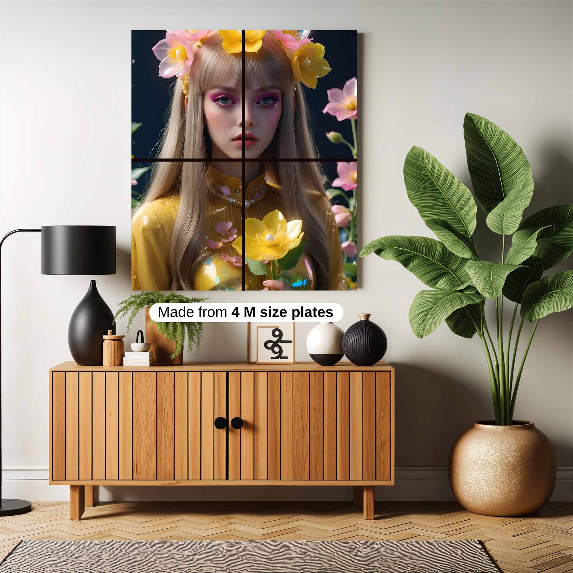 Flower Enchantress Safe Wall Magnetic / M