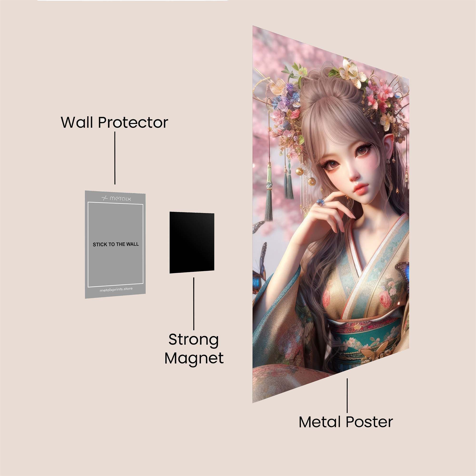 Elven Serenity Safe Wall Magnetic / M