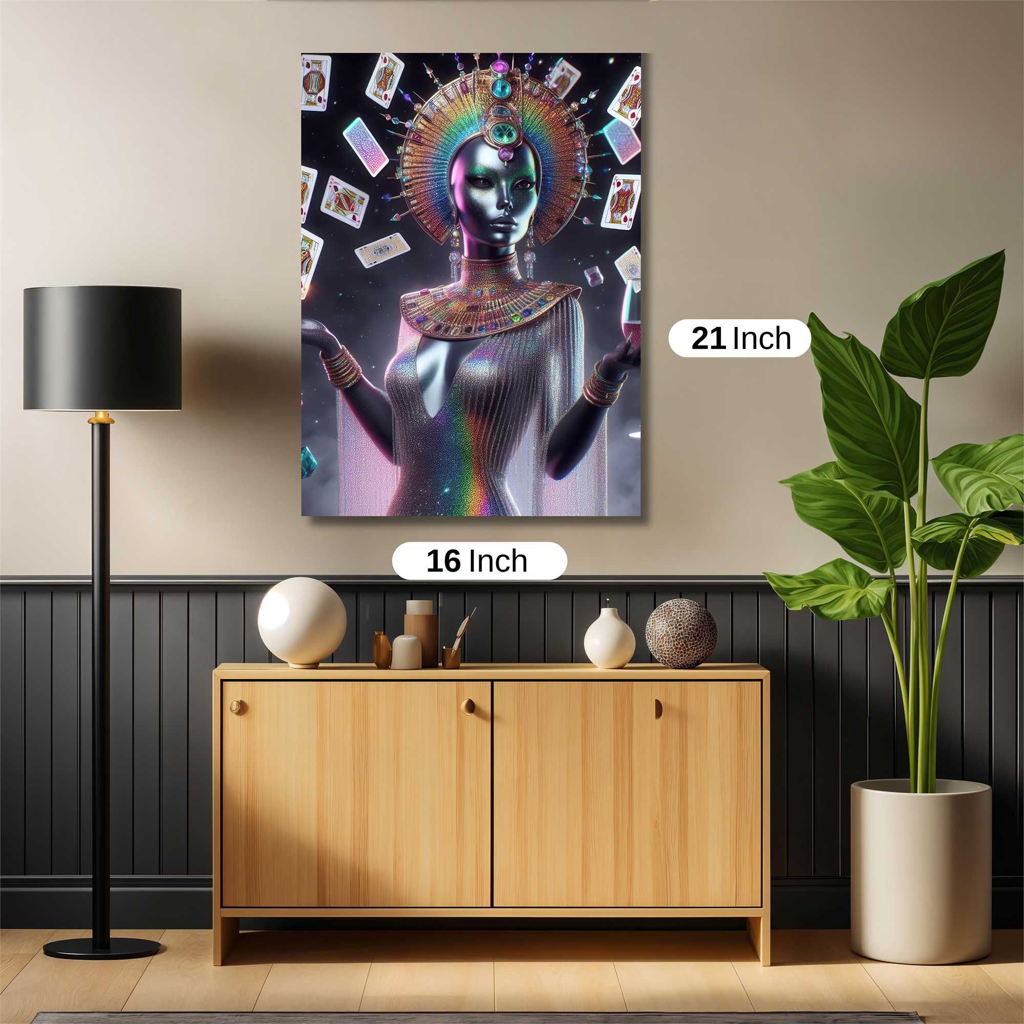 Mystic Aura Safe Wall Magnetic / M