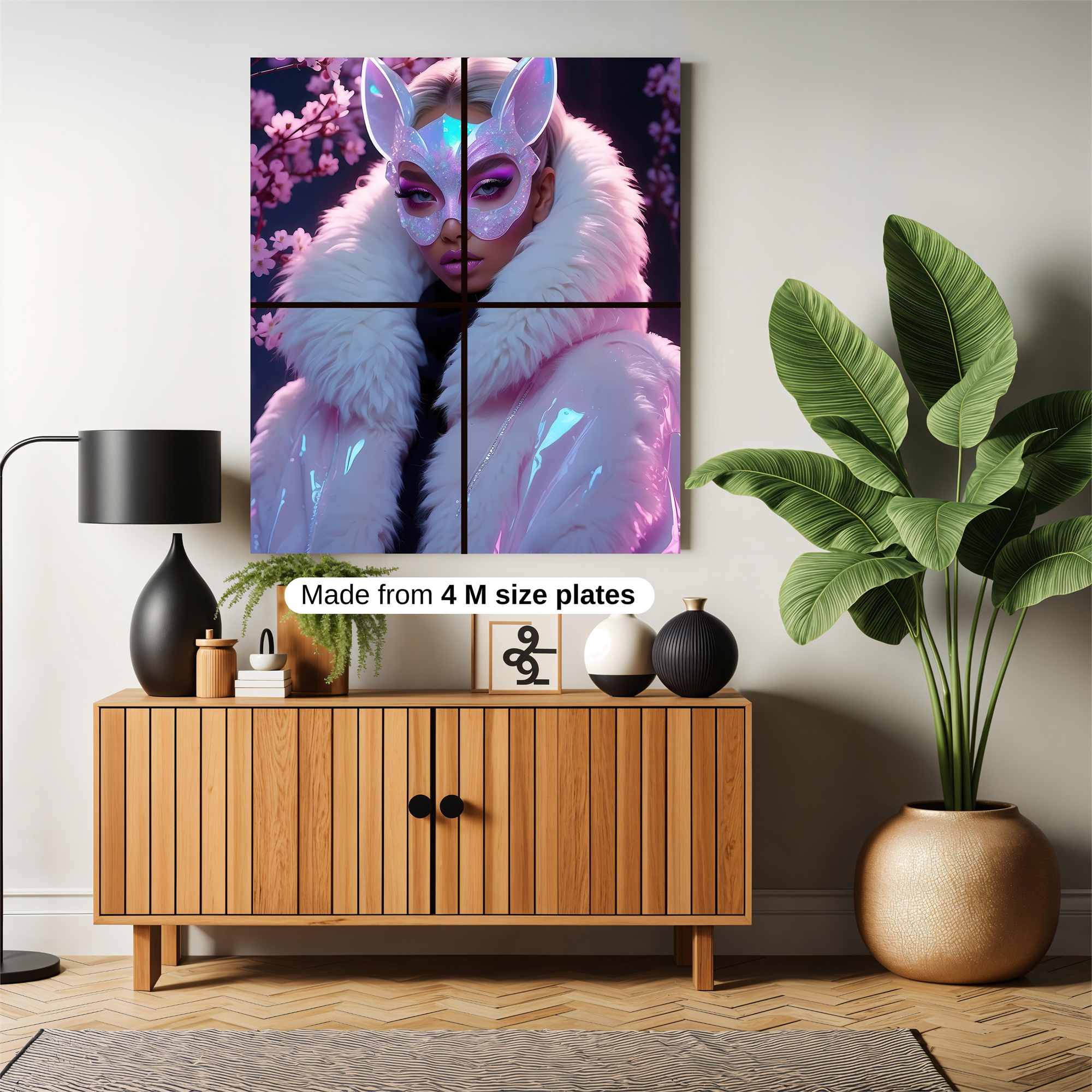 Feline Enigma Safe Wall Magnetic / M