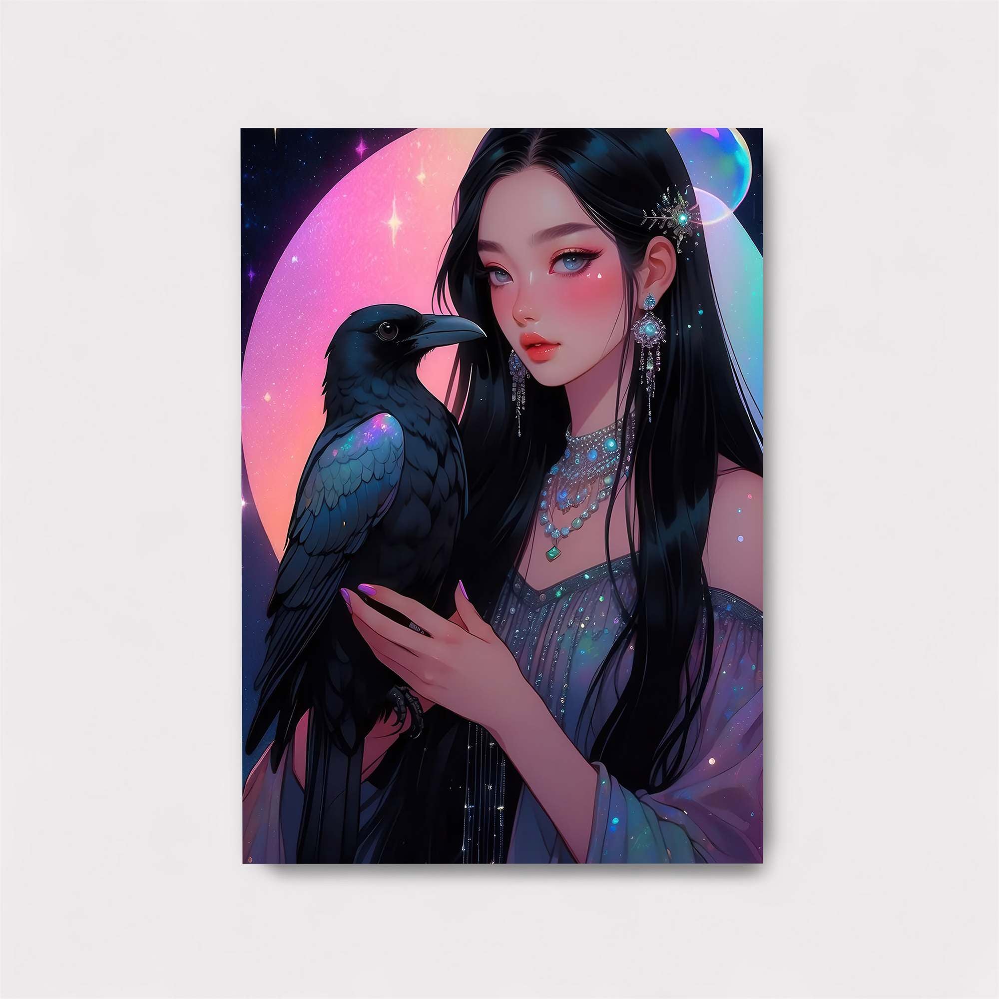 Raven Enchantress Safe Wall Magnetic / M