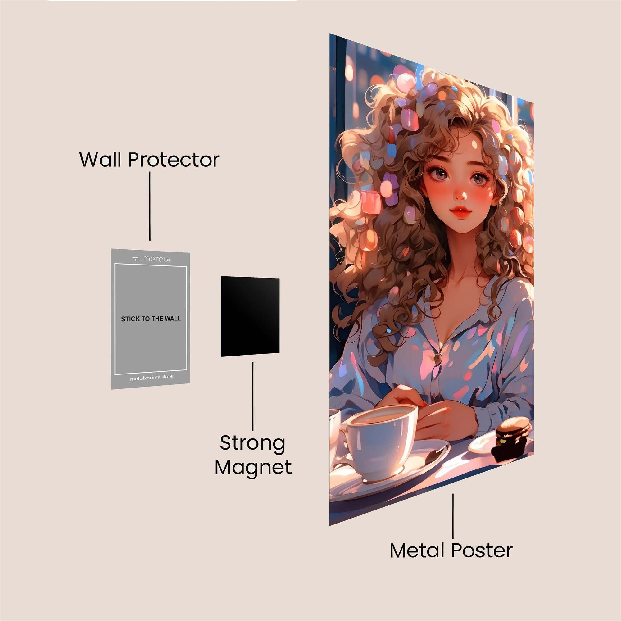 Starry Serenity Safe Wall Magnetic / M