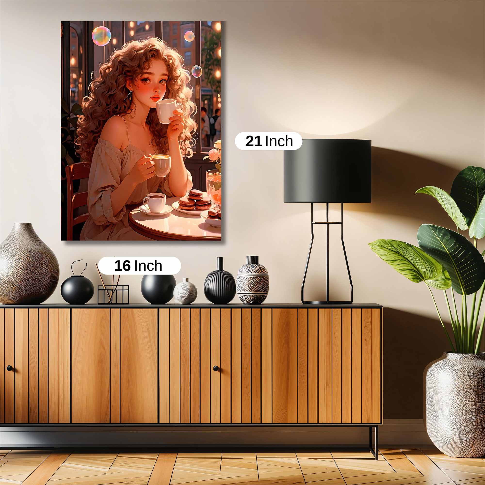 Café Serenity Safe Wall Magnetic / M