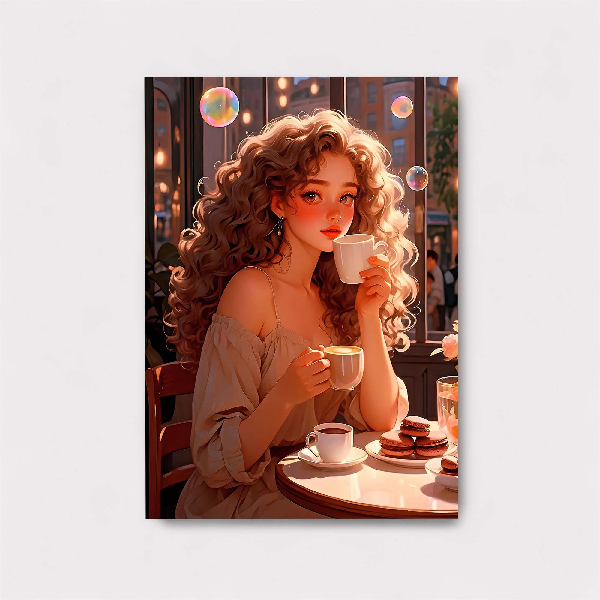 Café Serenity Safe Wall Magnetic / M