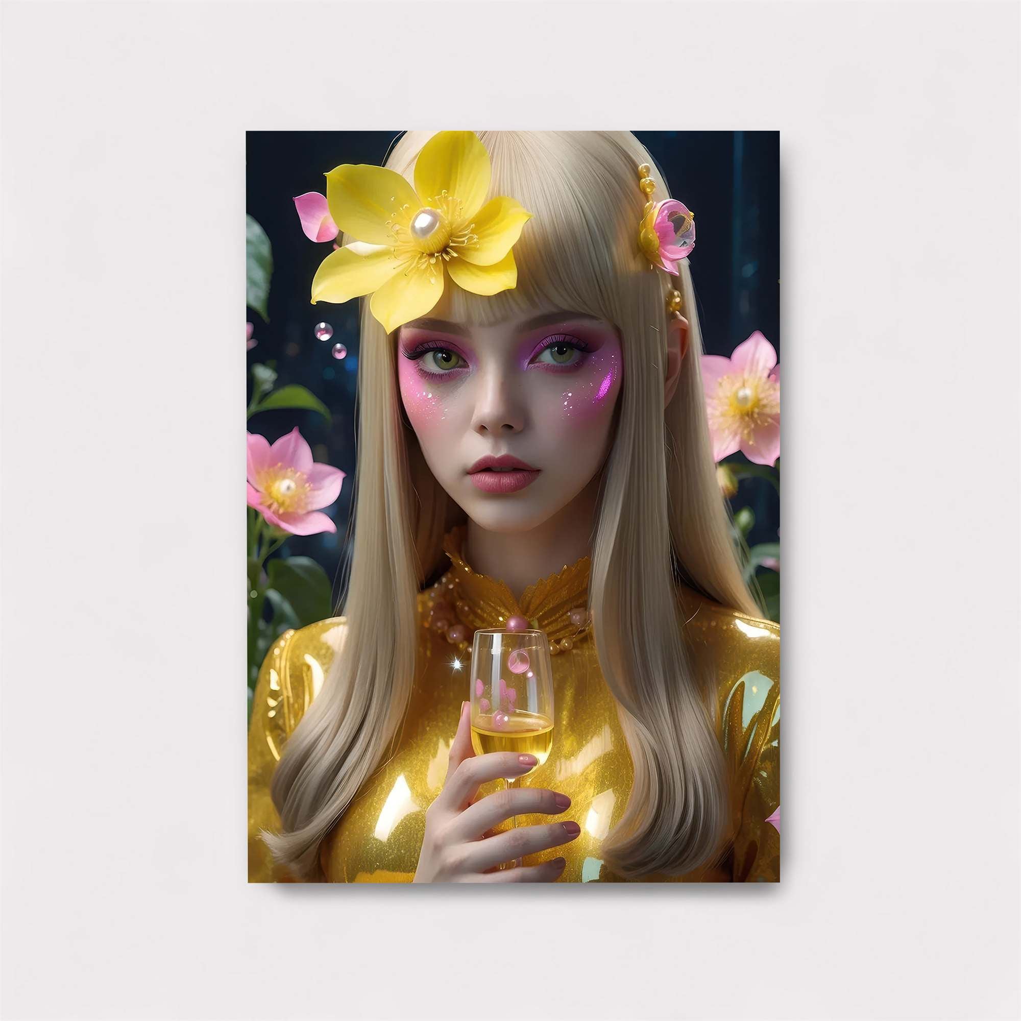 Floral Elegance Safe Wall Magnetic / M