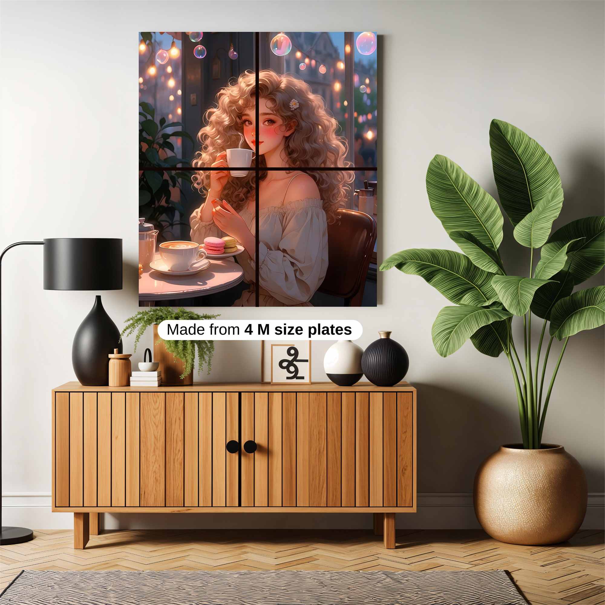 Café Serenity Safe Wall Magnetic / M