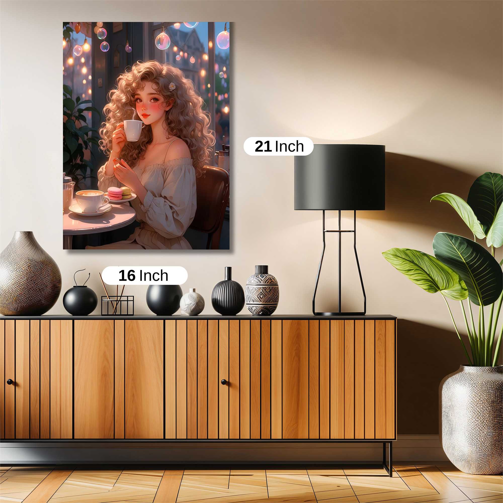 Café Serenity Safe Wall Magnetic / M