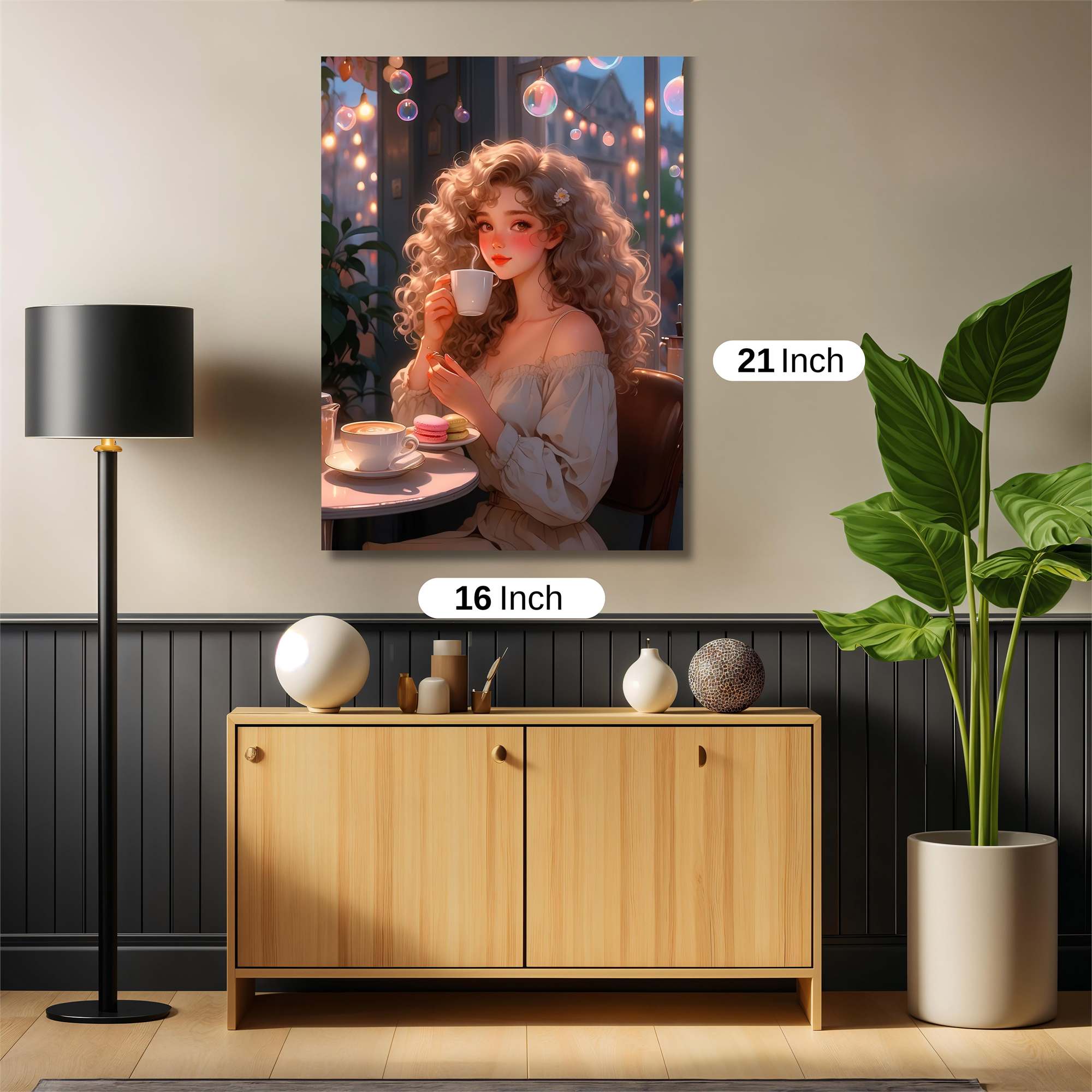 Café Serenity Safe Wall Magnetic / M