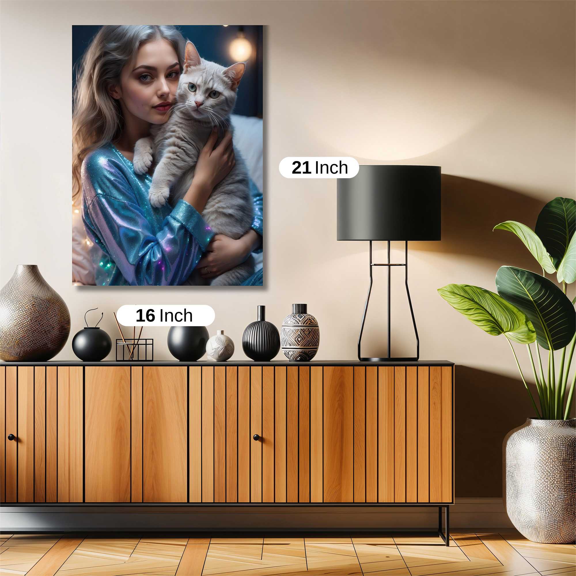Luna Serene Safe Wall Magnetic / M