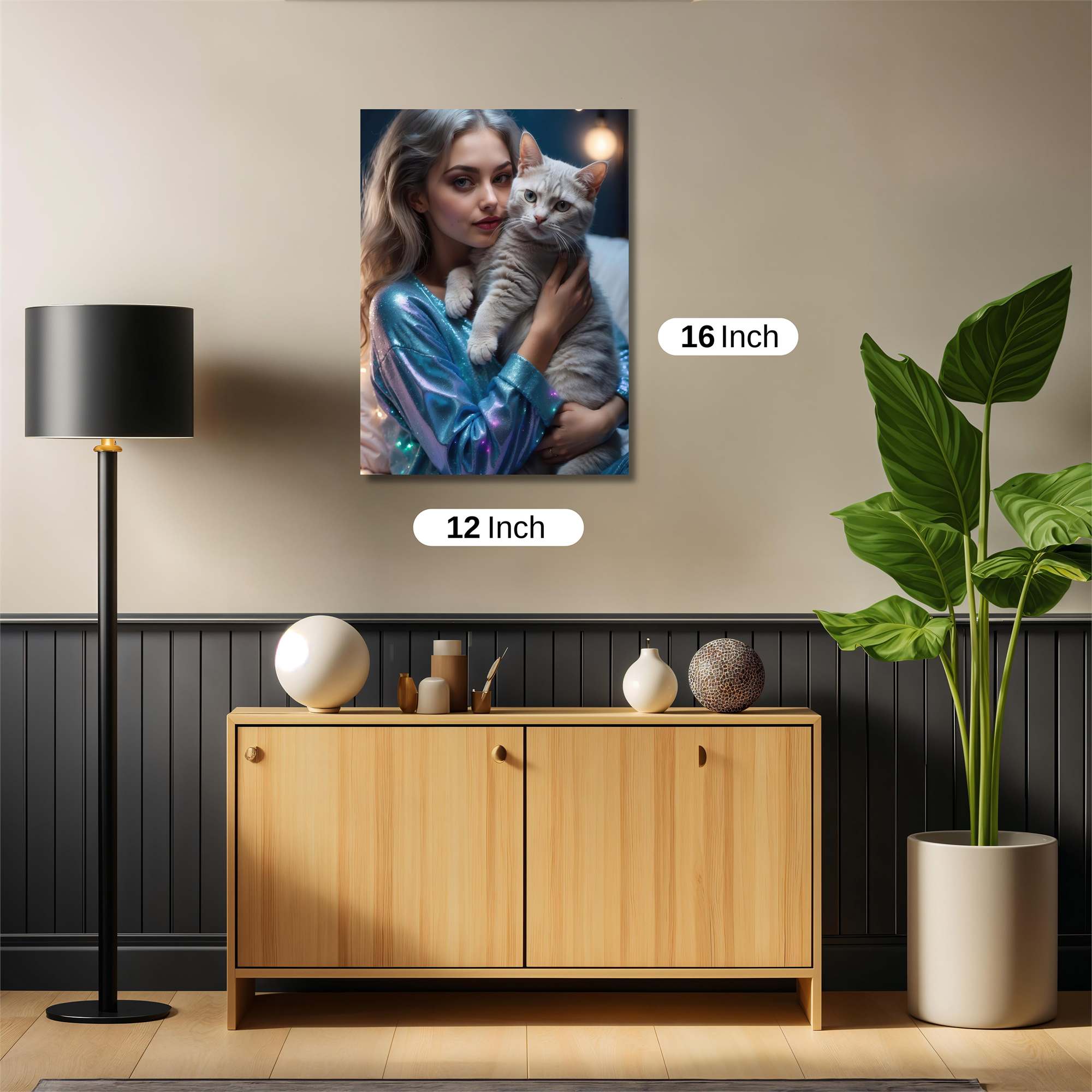 Luna Serene Safe Wall Magnetic / M