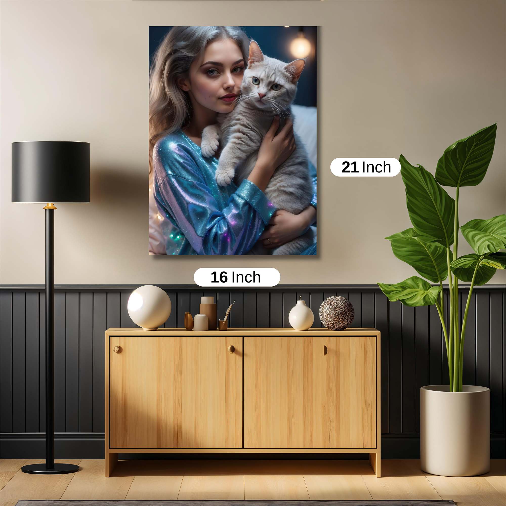 Luna Serene Safe Wall Magnetic / M