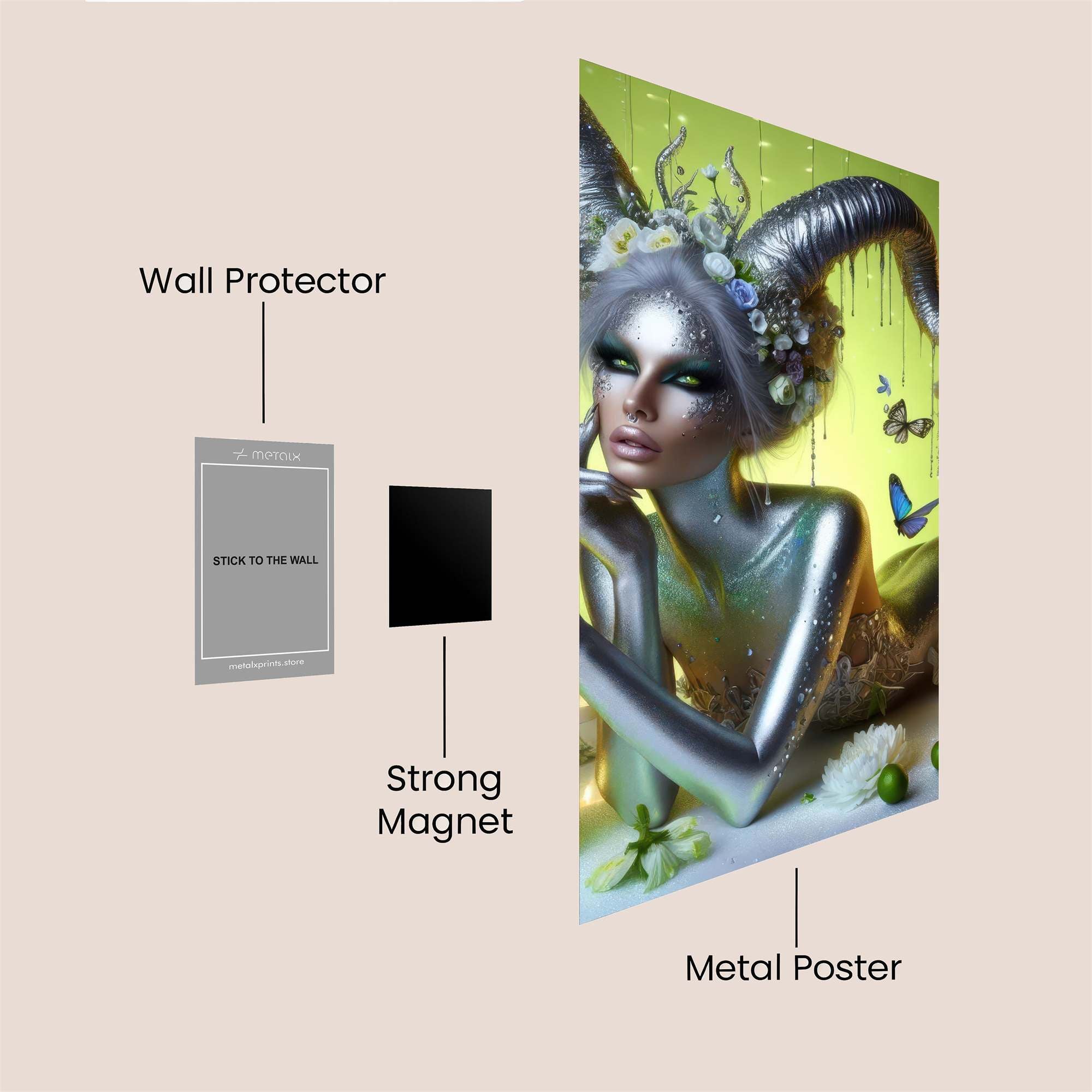 Faerie Enchantment Safe Wall Magnetic / M