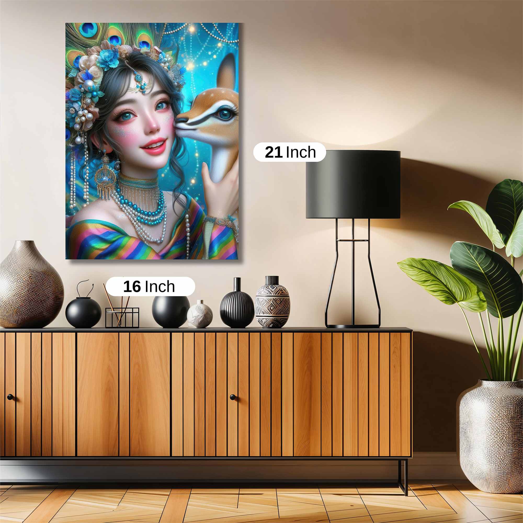 Peacock Enchantment Safe Wall Magnetic / M