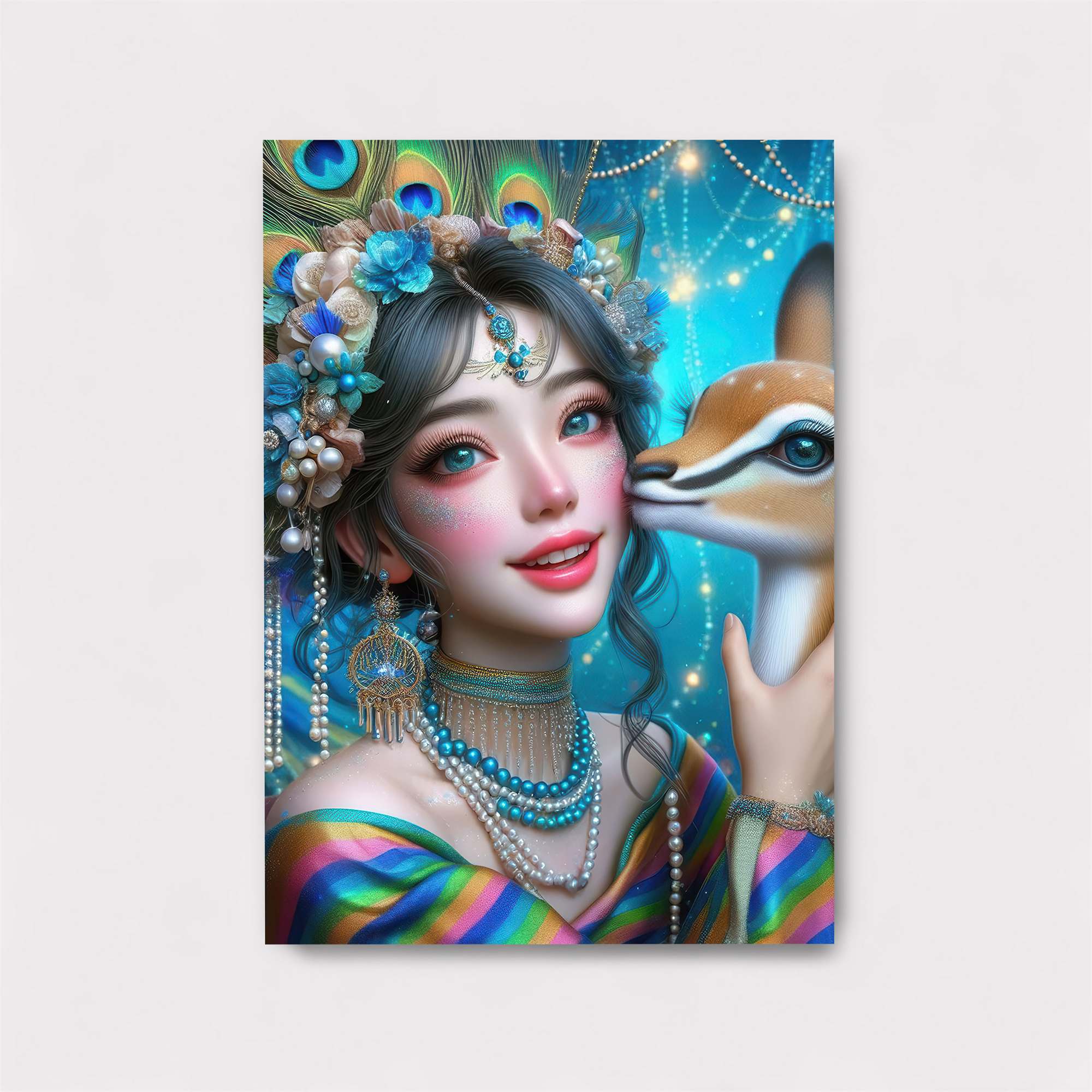 Peacock Enchantment Safe Wall Magnetic / M