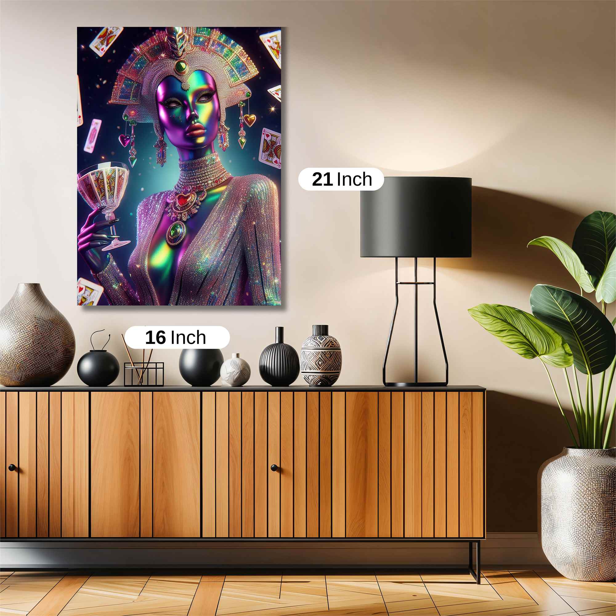 Queen Enigma Safe Wall Magnetic / M