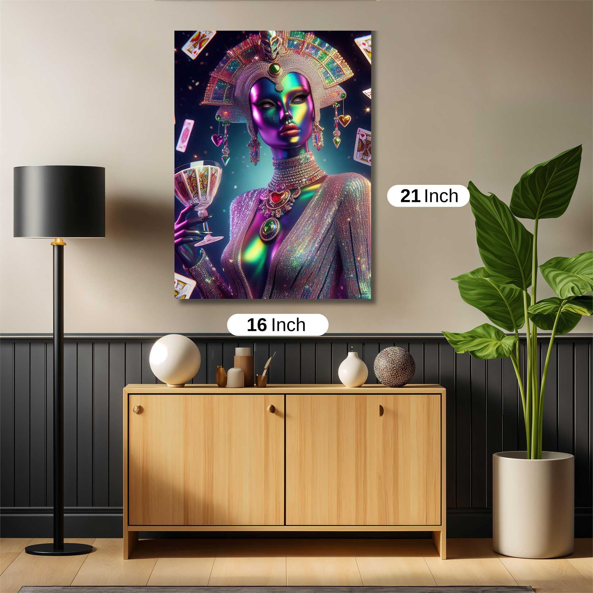 Queen Enigma Safe Wall Magnetic / M
